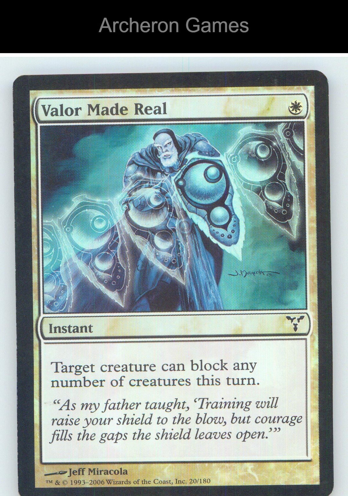 Valor Made Real DIS 20 C MTG Card NM/EX+ Foil