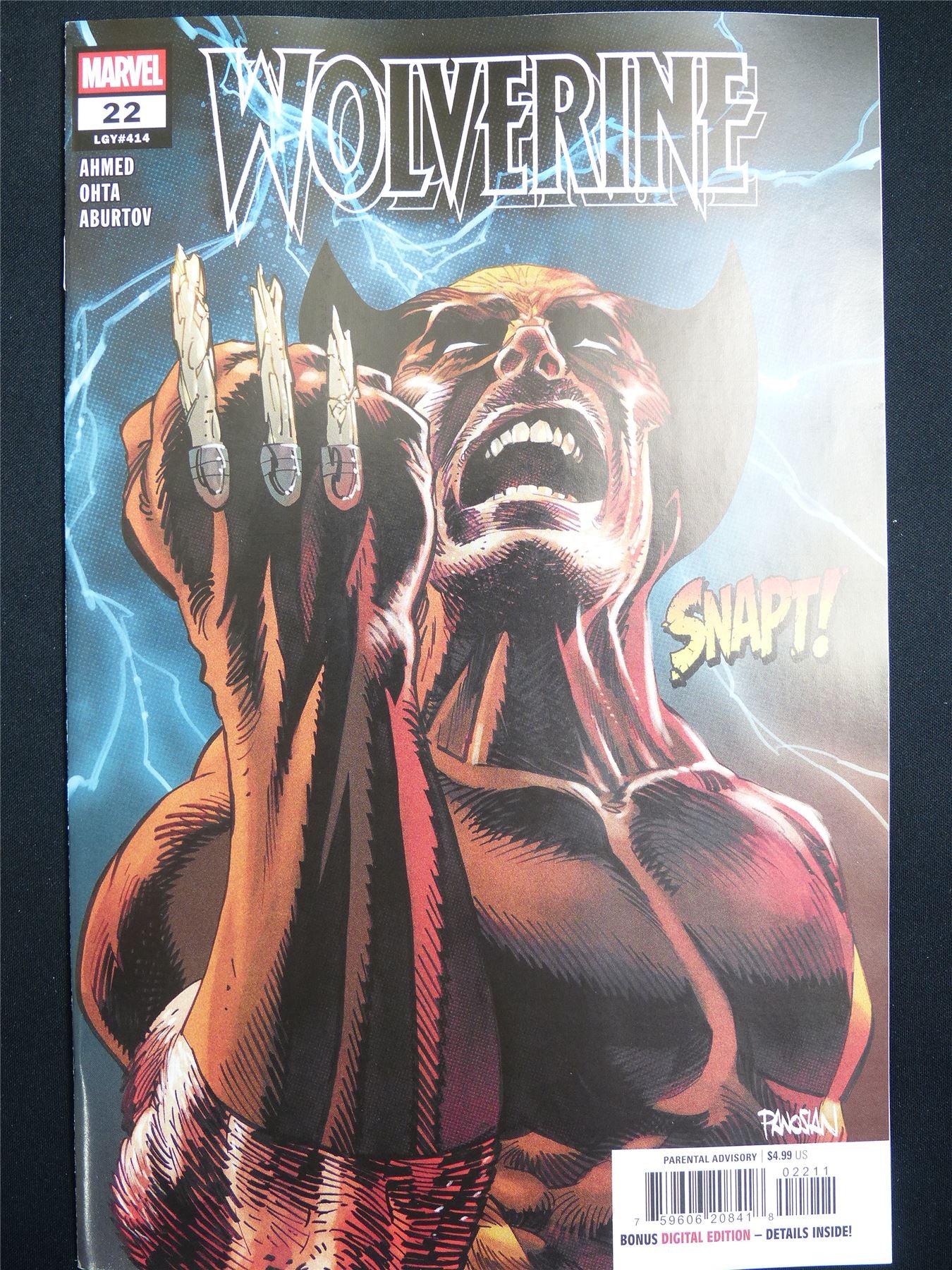 WOLVERINE #22 Cvr A - Aug 2026 Marvel Comic #1KJ