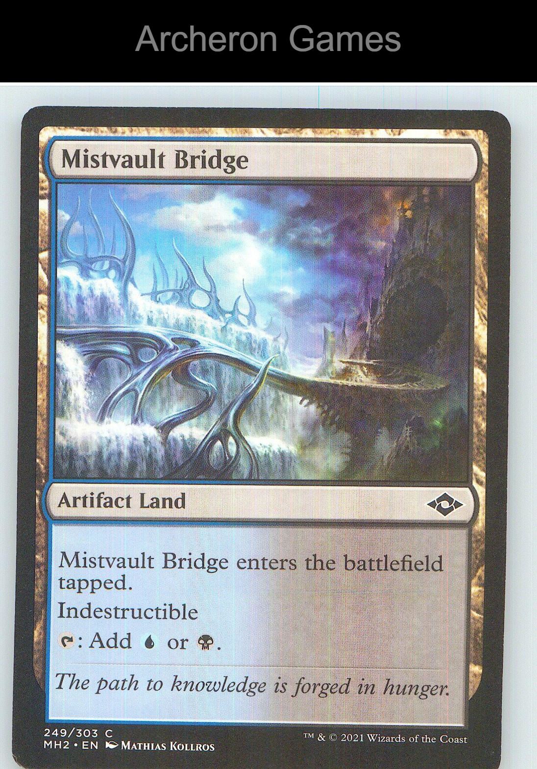 Mistvault Bridge MH2 249 C MTG Card NM/EX+