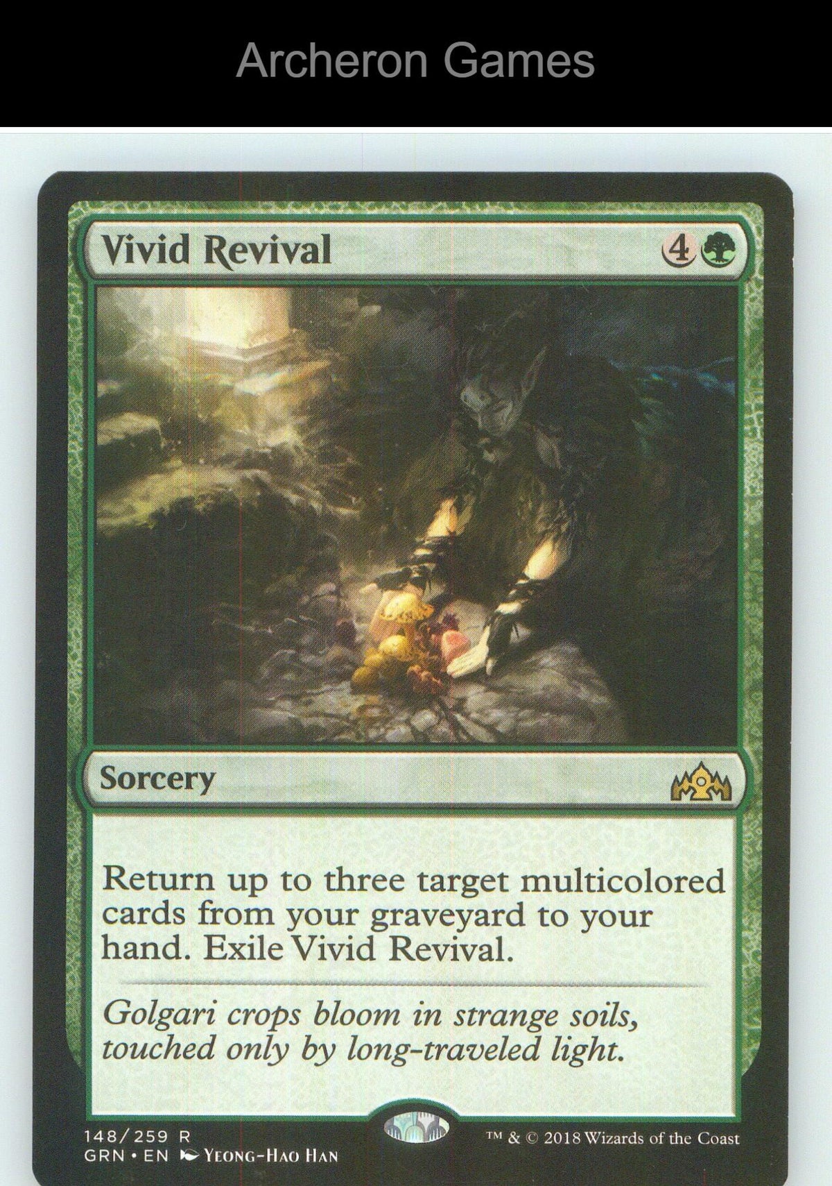 Vivid Revival GRN 148 R MTG Card NM/EX+