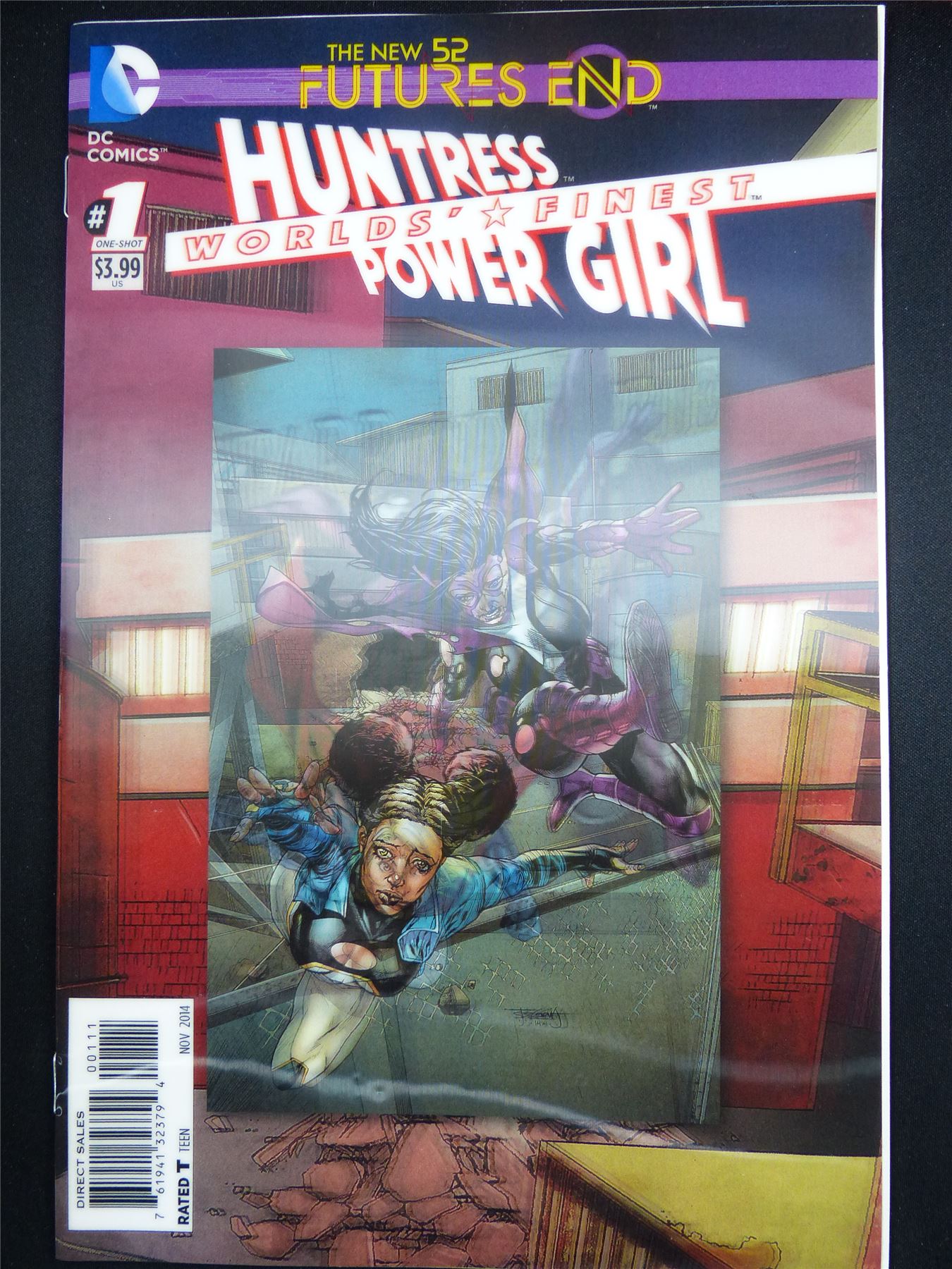 HUNTRESS Power Girl: World's Finest #1 Lenticular Cvr - DC Comic #3H1