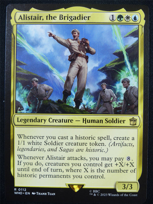 Alistair the Brigadier - WHO - Mtg Card #2Z9