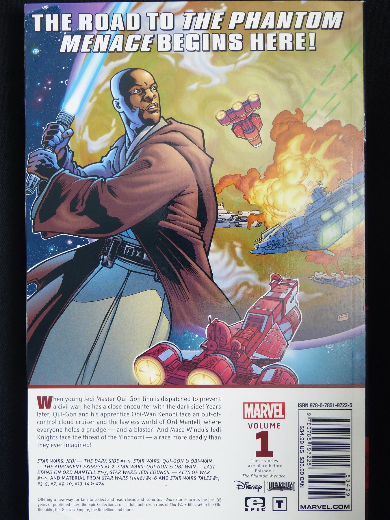Star Wars: Rise of the Sith Legends Epic Collection vol 1 - Marvel Graphic Softback #2LW