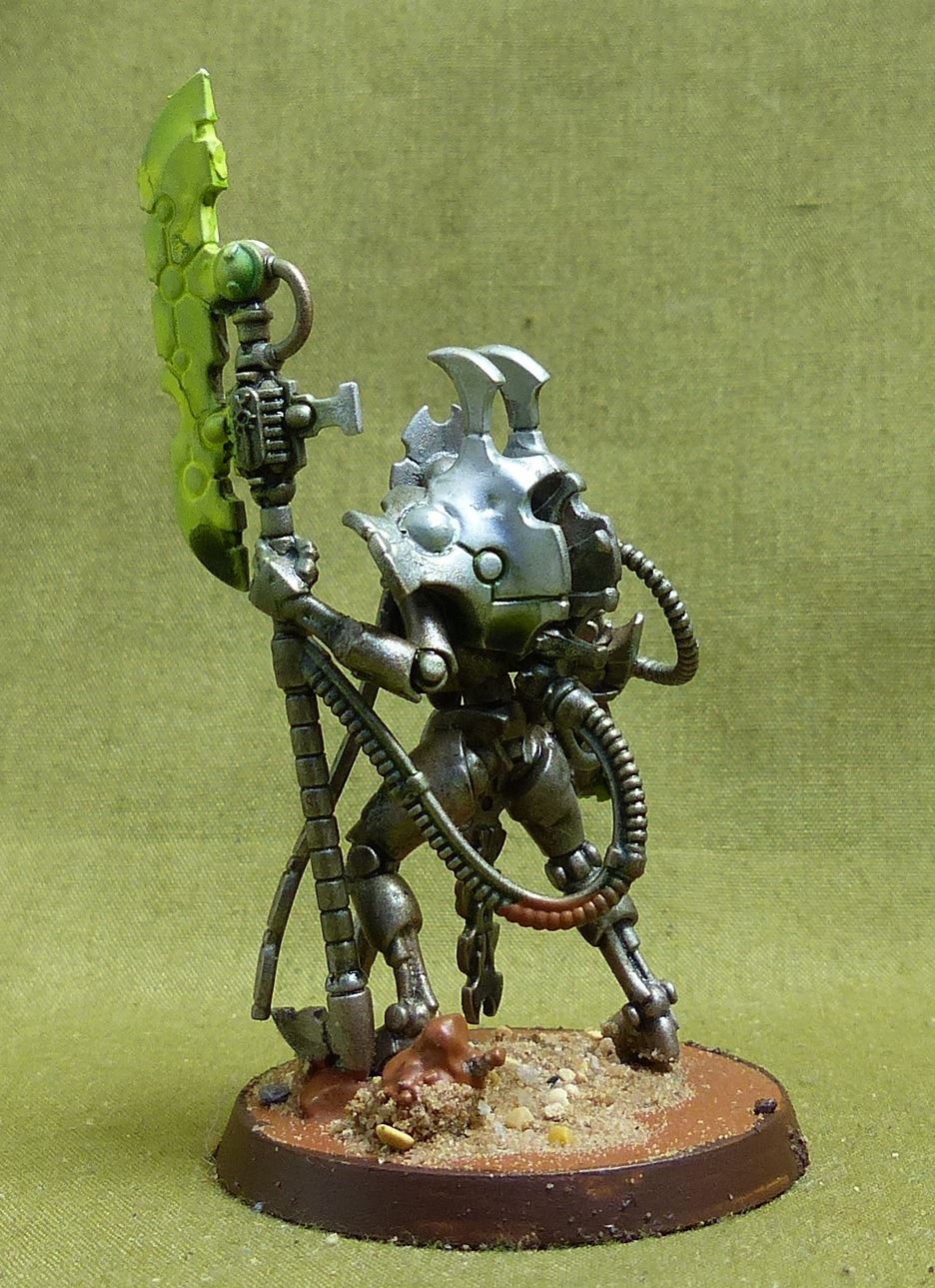 Overlord with Tachyon Arrow painted - Necrons - Warhammer 40K #40D
