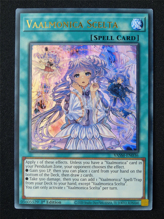 Vaalmonica Scelta VASM Ultra Rare - 1st ed Yugioh Card #86