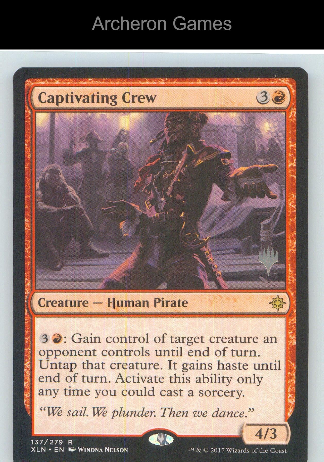 Captivating Crew XLN 137 R MTG Card NM/EX+