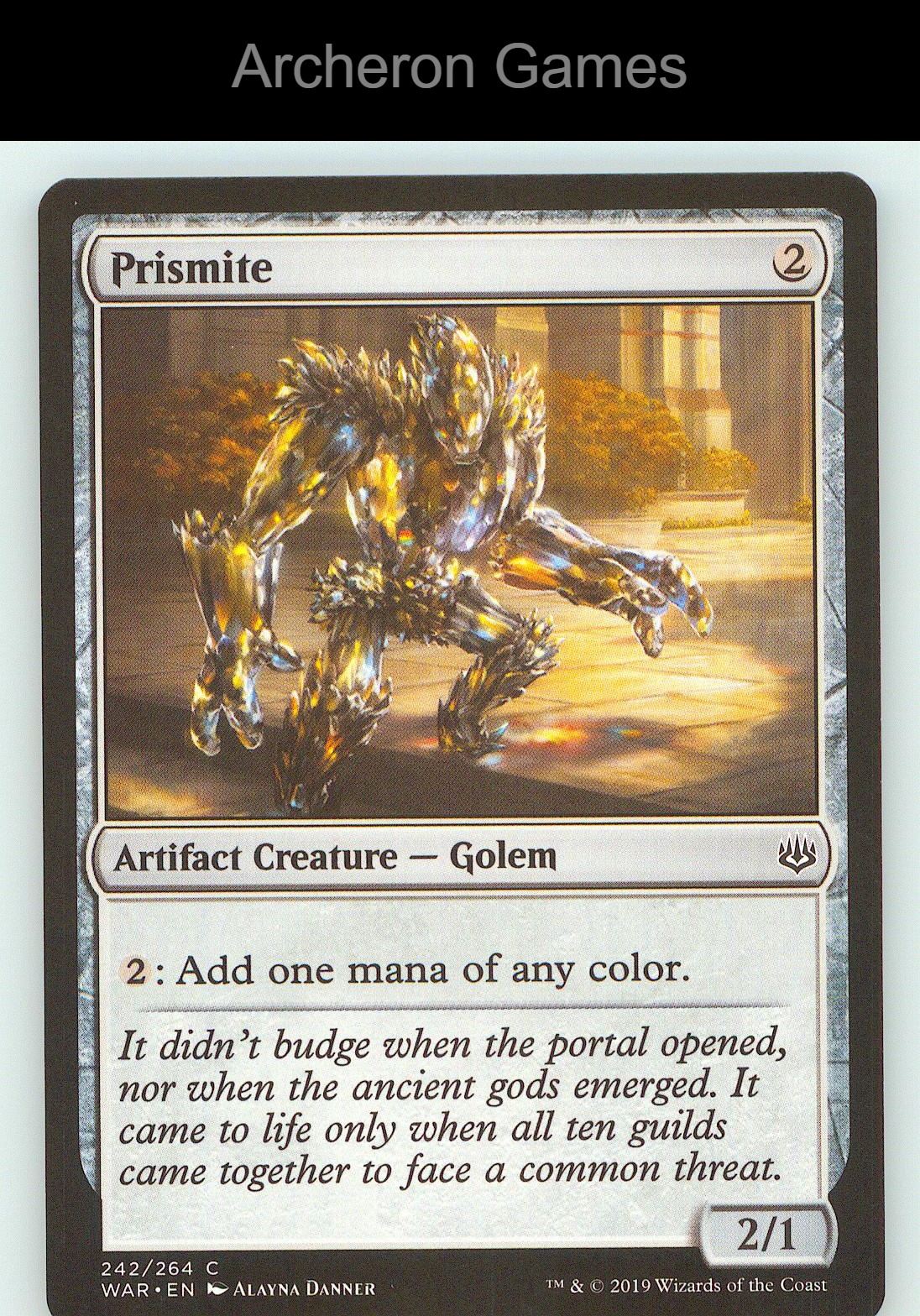 Prismite WAR 242 C MTG Card NM/EX+
