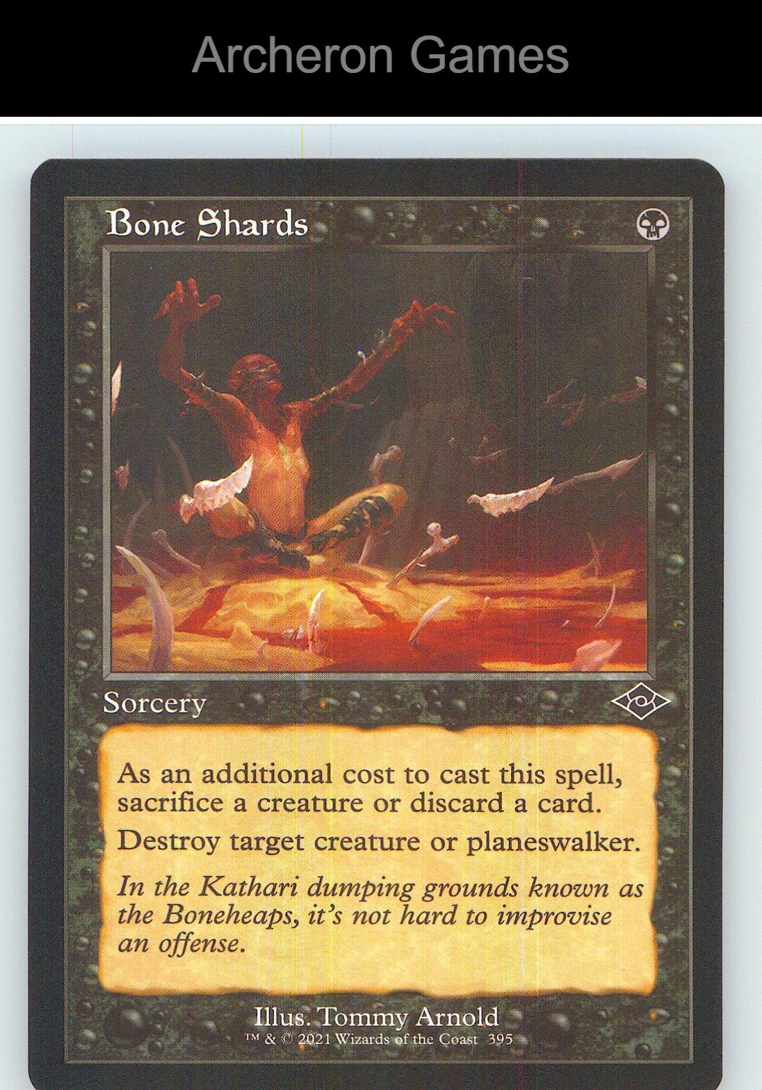 Bone Shards (Retro Frame) MH2 395 C MTG Card NM/EX+
