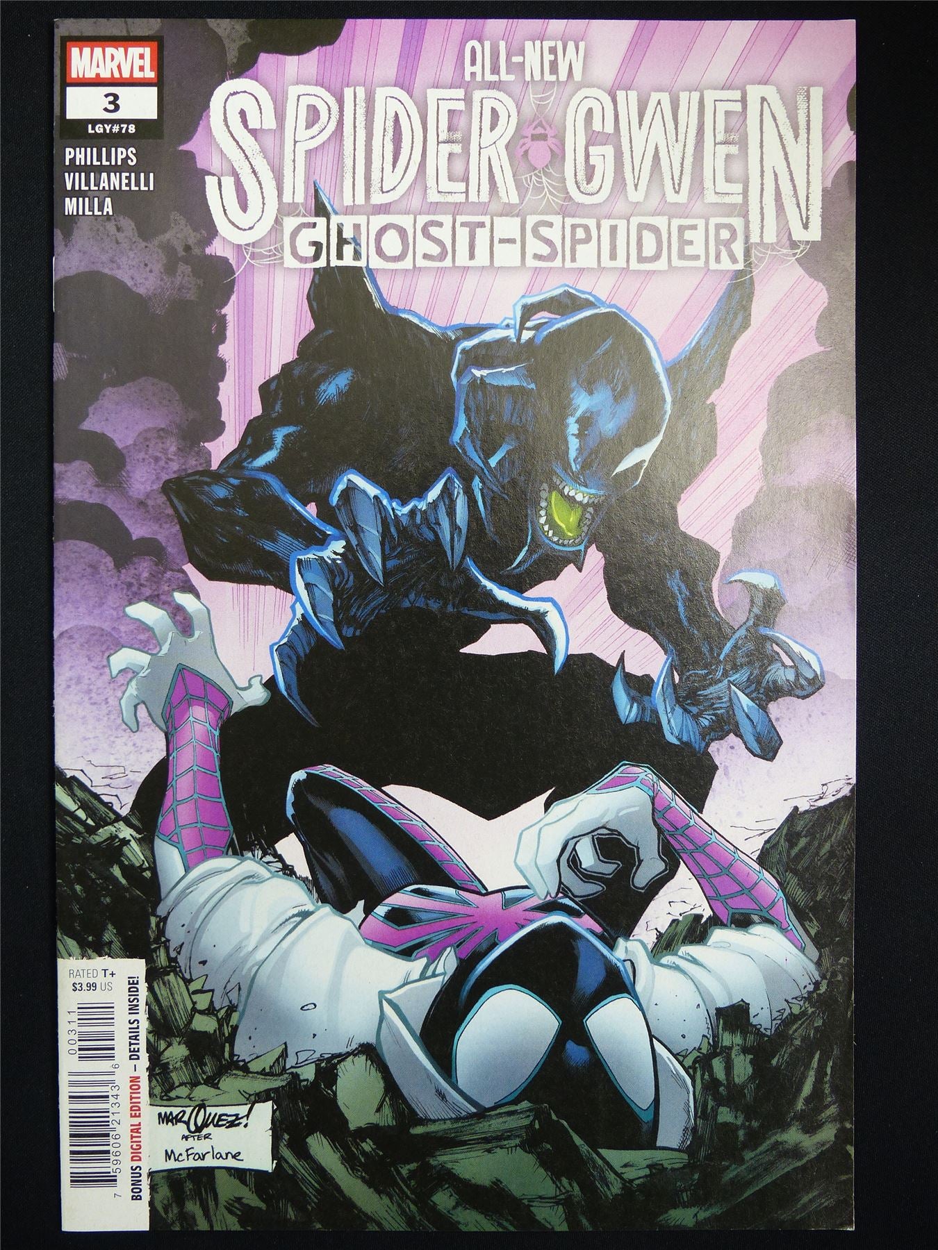 All-New SPIDER-GWEN: Ghost-Spider #3 Cvr A - Marvel Comic #3YZ