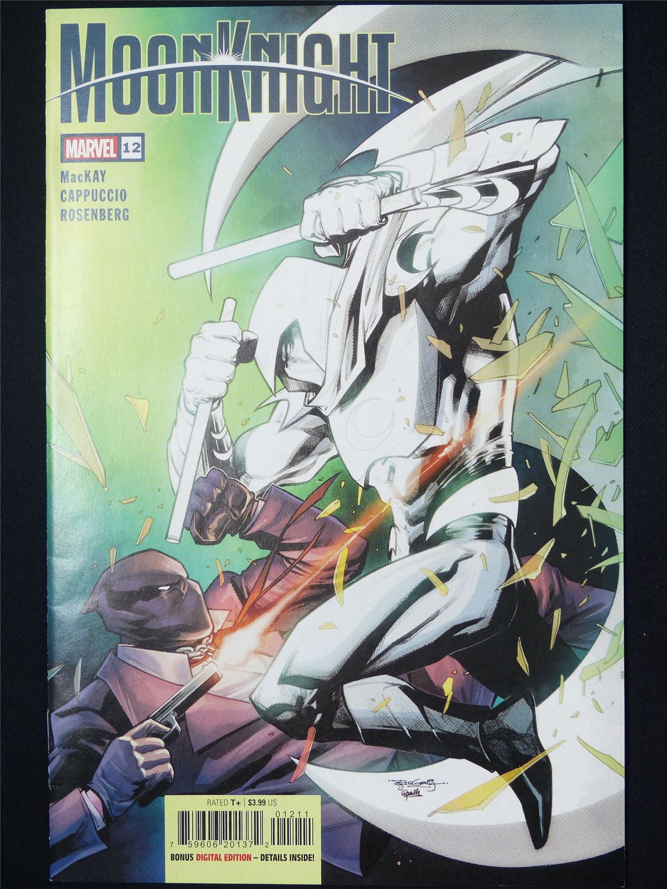 MOON Knight #12 - B&B Marvel Comic #7OQ