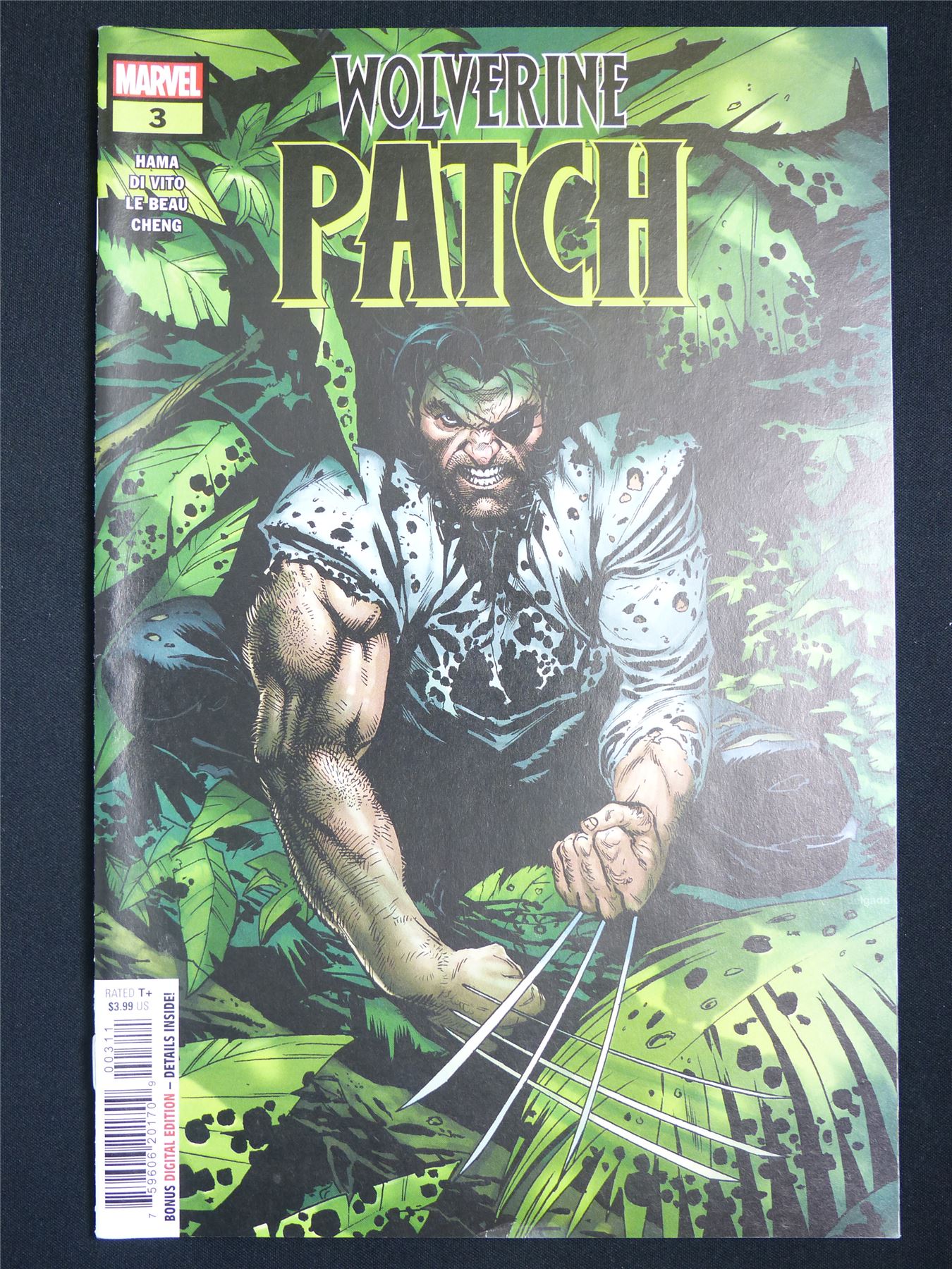 WOLVERINE: Patch #3 - Marvel Comic #6M2