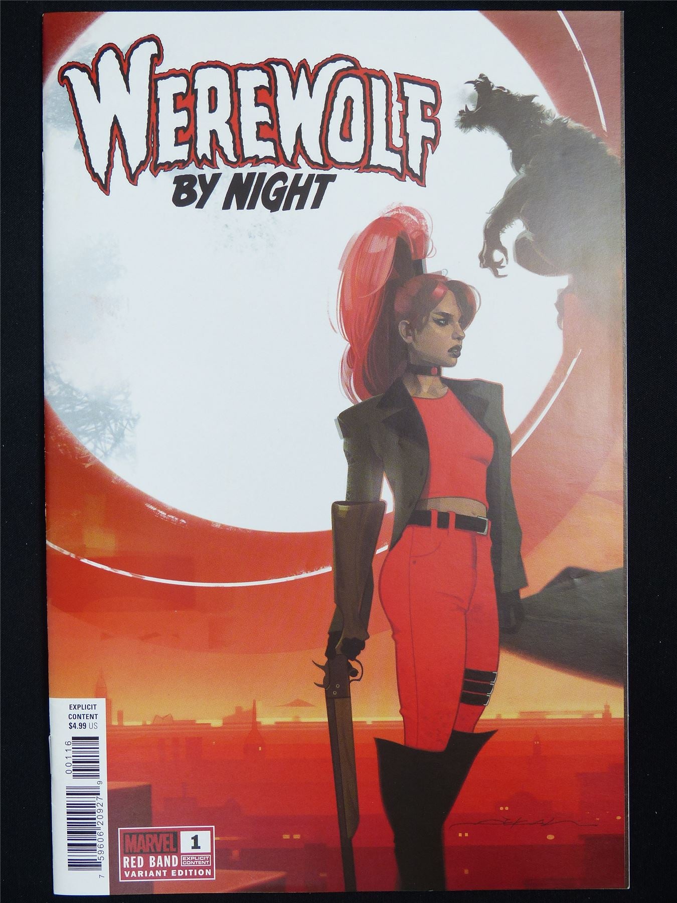 WEREWOLF by Night #1 Red Band Variant - Marvel Comic #1OL