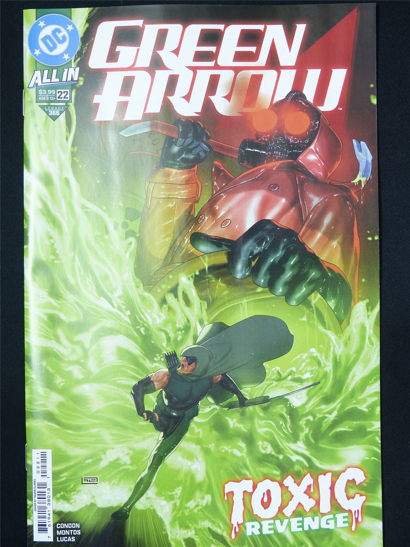 GREEN Arrow #22 - May 2025 DC Comic #21F