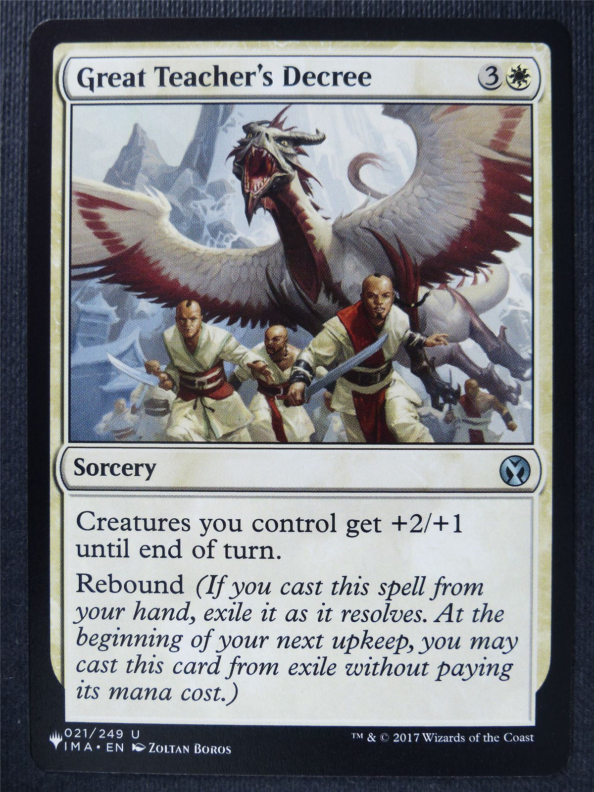 Great Teacher's Decree - The List - Mtg Card #2CK