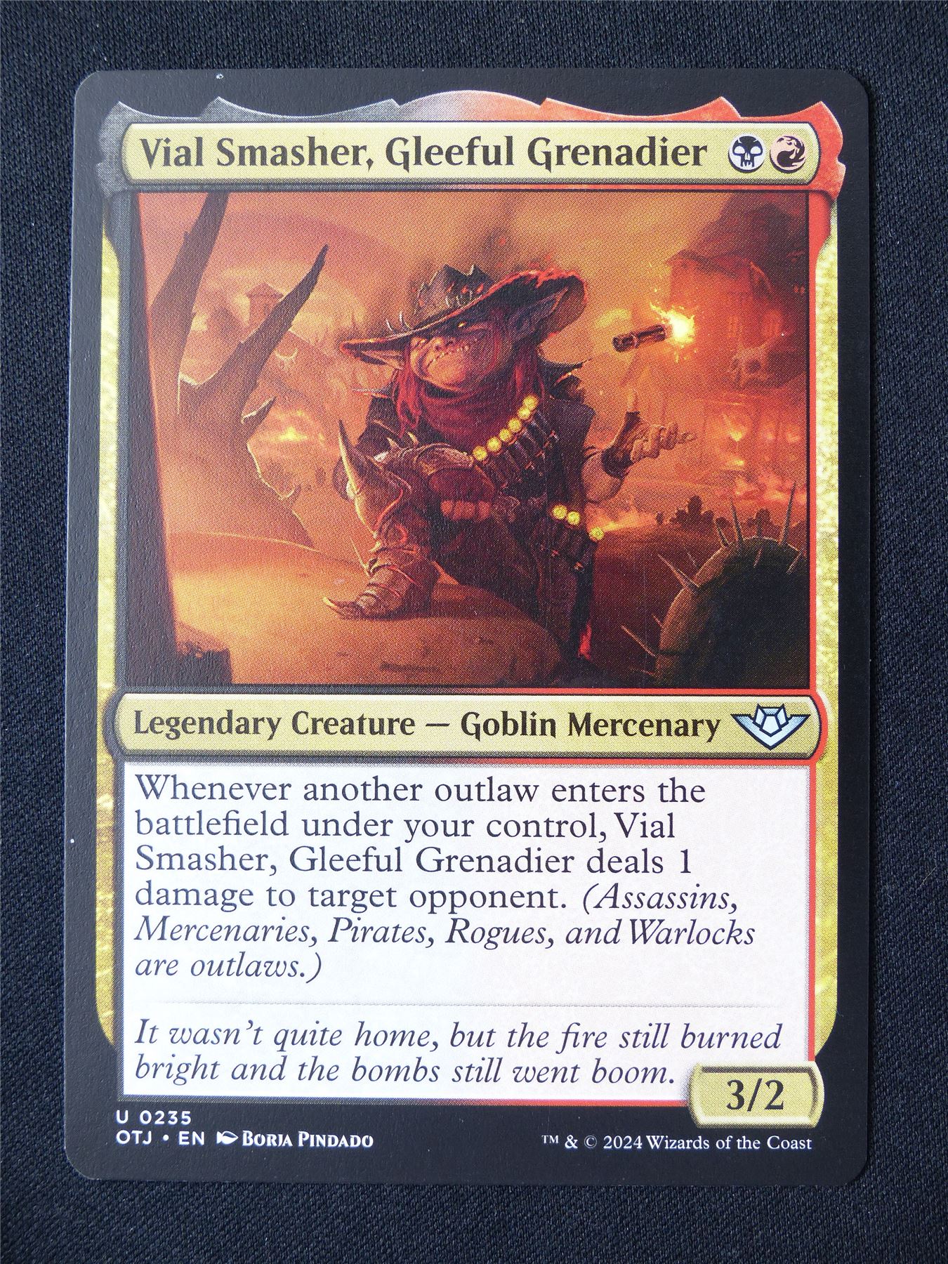Vial Smasher Gleeful Grenadier - OTJ - Mtg Card #O9