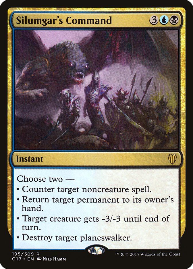 Mtg: C17 : Silumgars Command - - NM