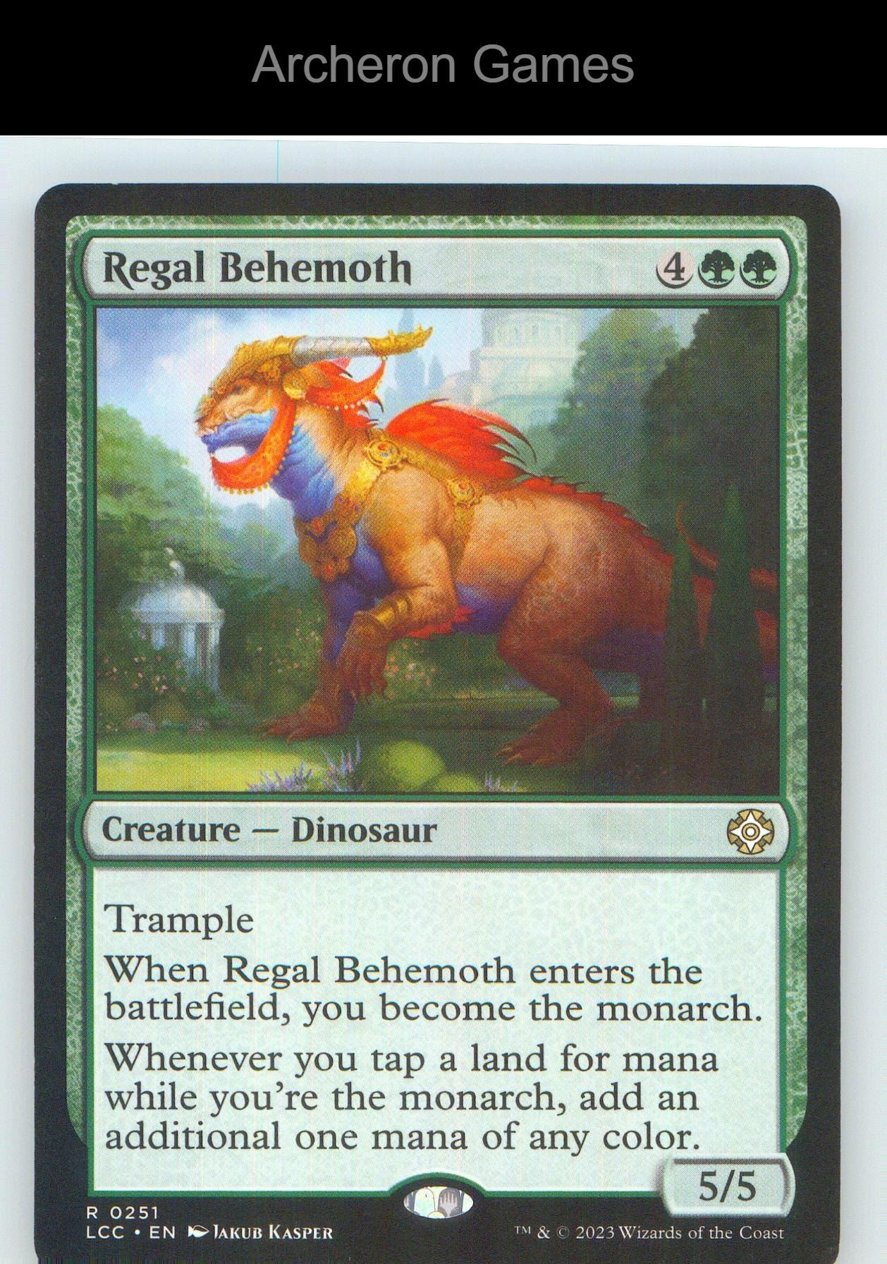 Regal Behemoth LCC 251 R MTG Card NM/EX+
