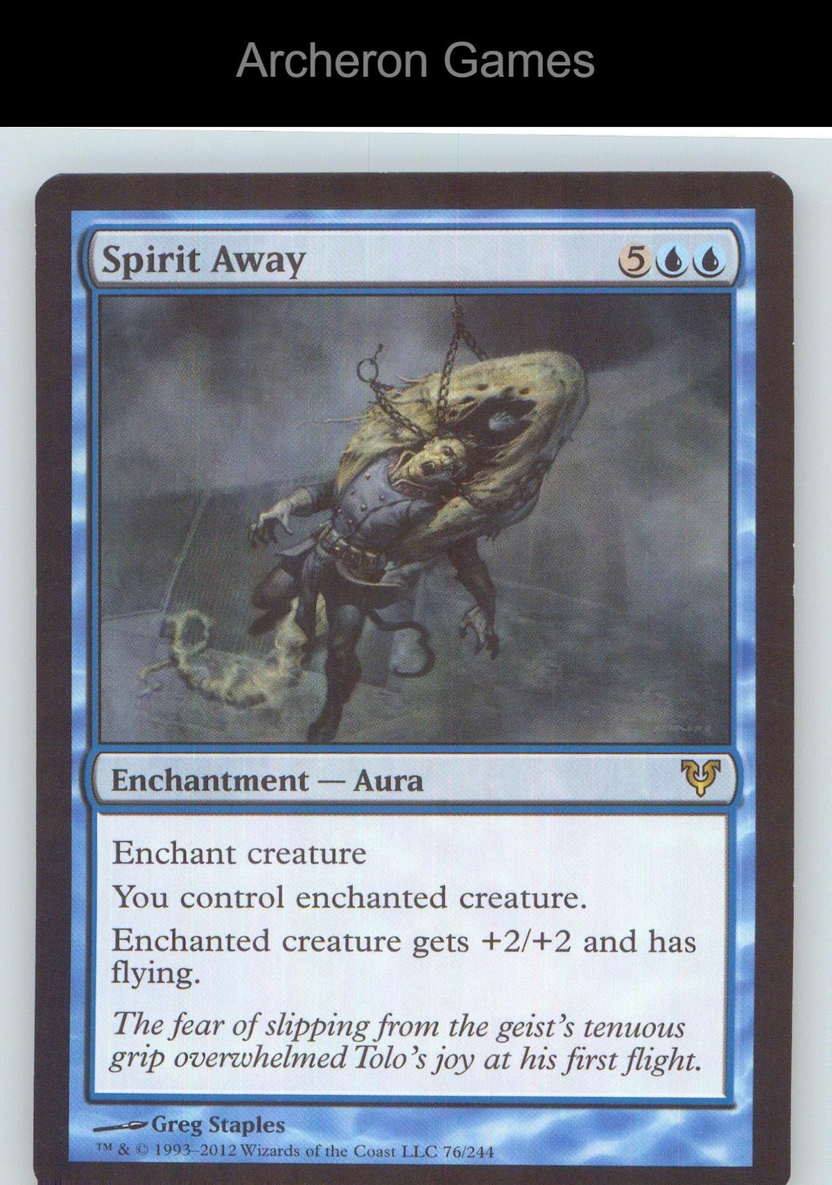 Spirit Away AVR 76 R MTG Card NM/EX+