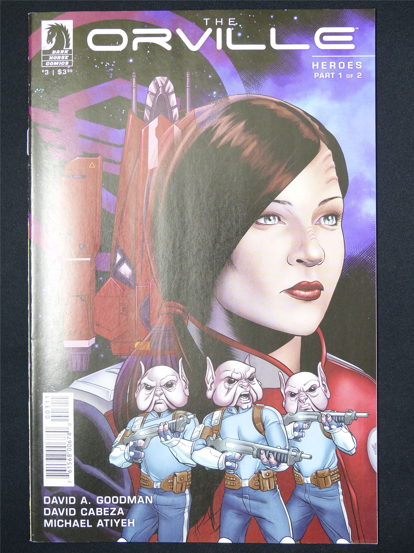 The ORVILLE: Heroes part 1 #3 - B&B Dark Horse Comic #8DM