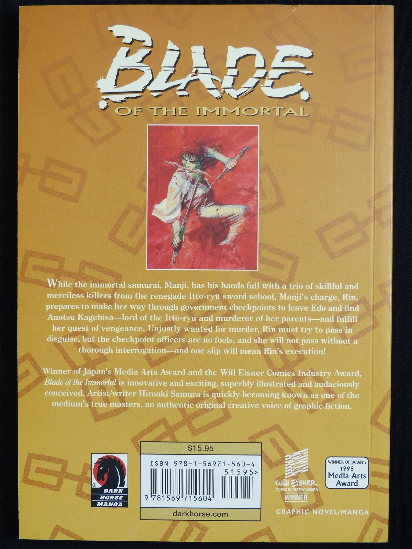 Blade of the Immortal vol 9: The Gathering II - Dark Horse Manga #54X