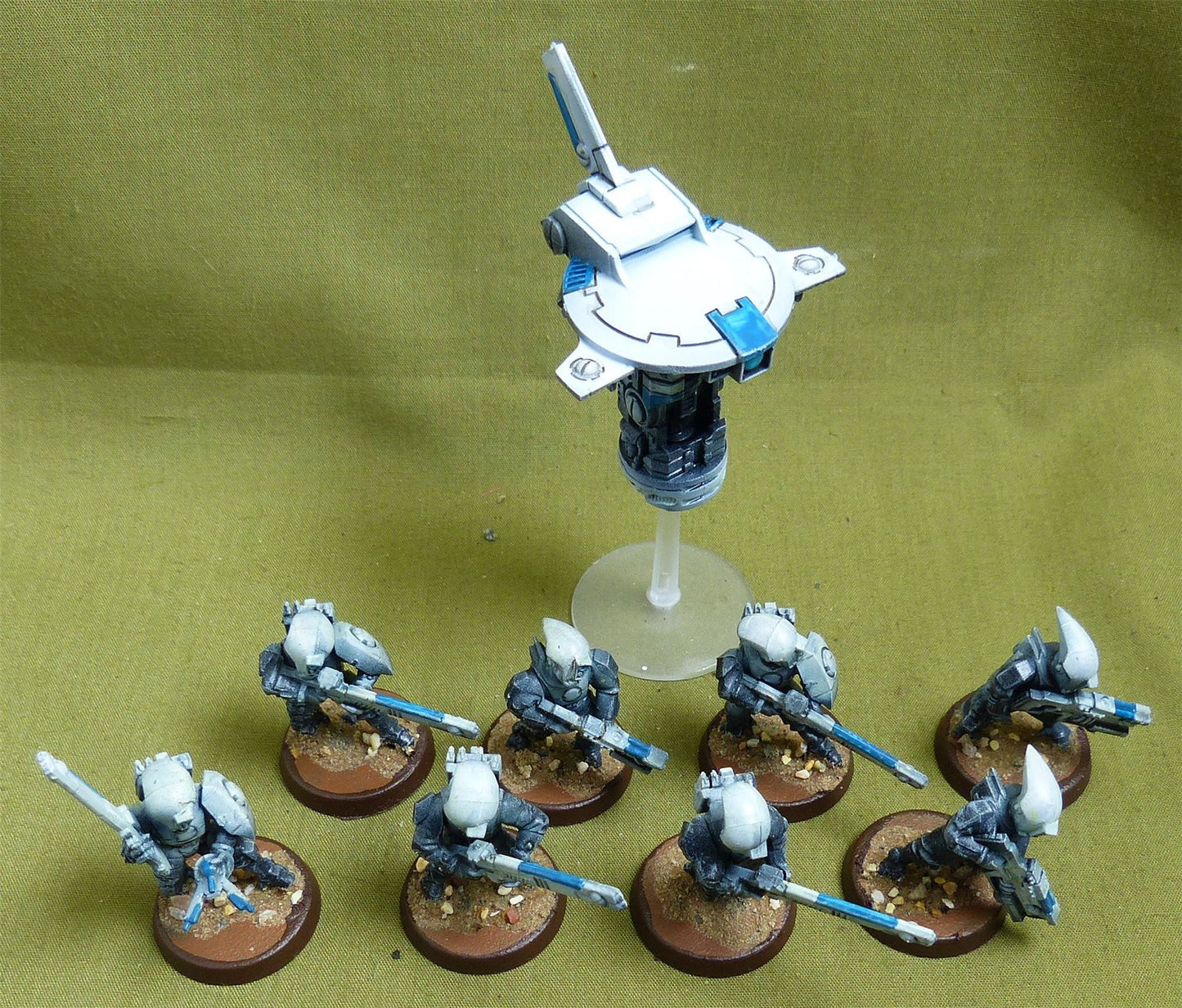 Fire Warriors Strike Team upgrades painted - Tau Empire - Warhammer 40K #2YZ