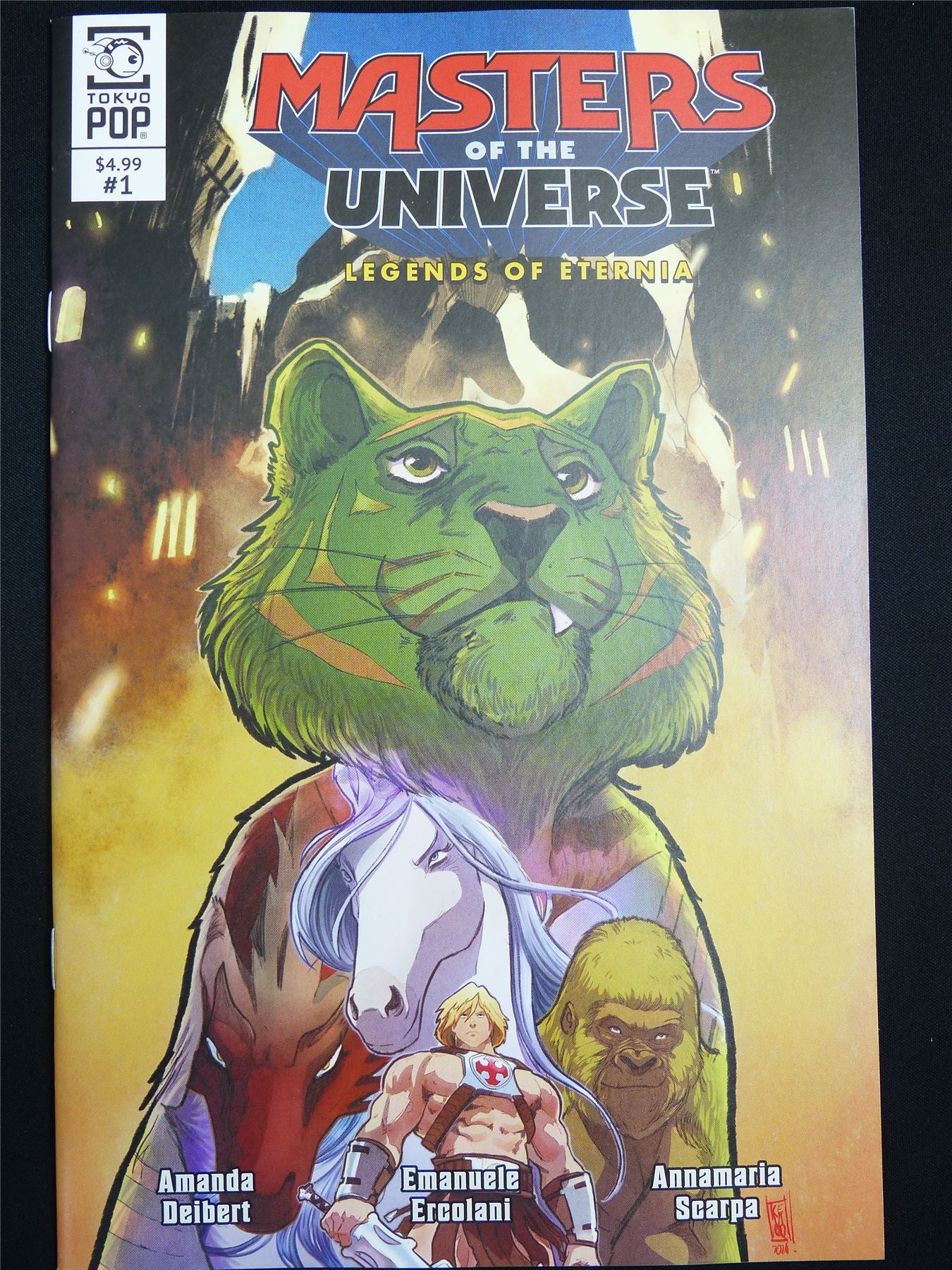 MASTERS of the Universe: Legends of Eternia #1 Cvr A - Jul 2026 Tokyo Pop Comic #2Q7