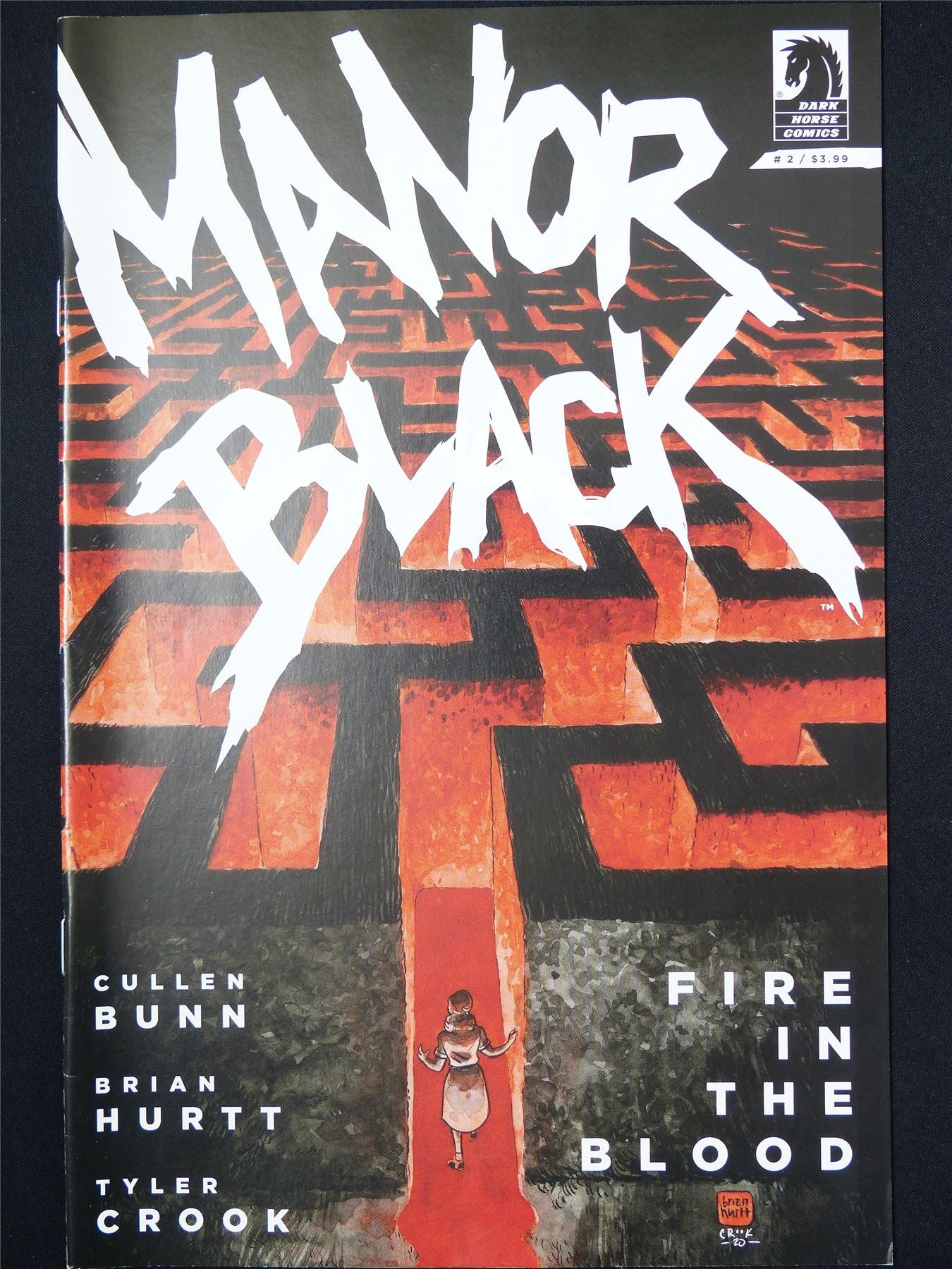 MANOR Black #2 - B&B Dark Horse Comic #7PC