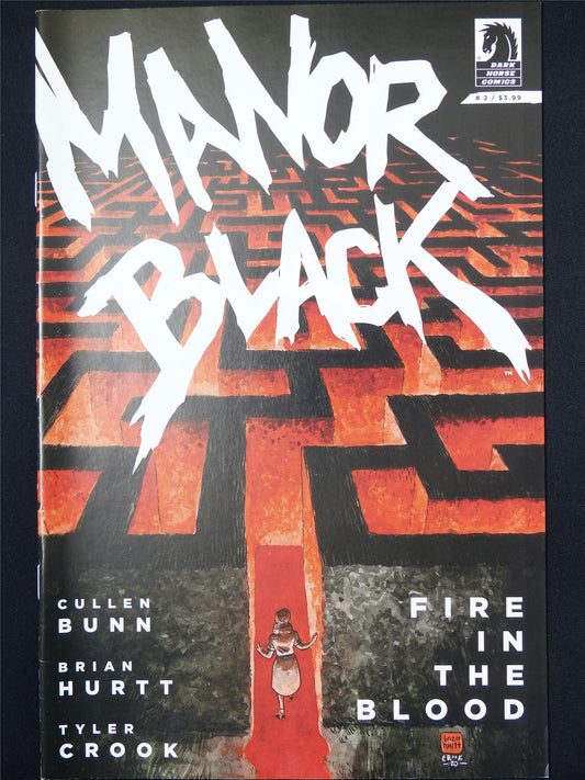 MANOR Black #2 - B&B Dark Horse Comic #7PC