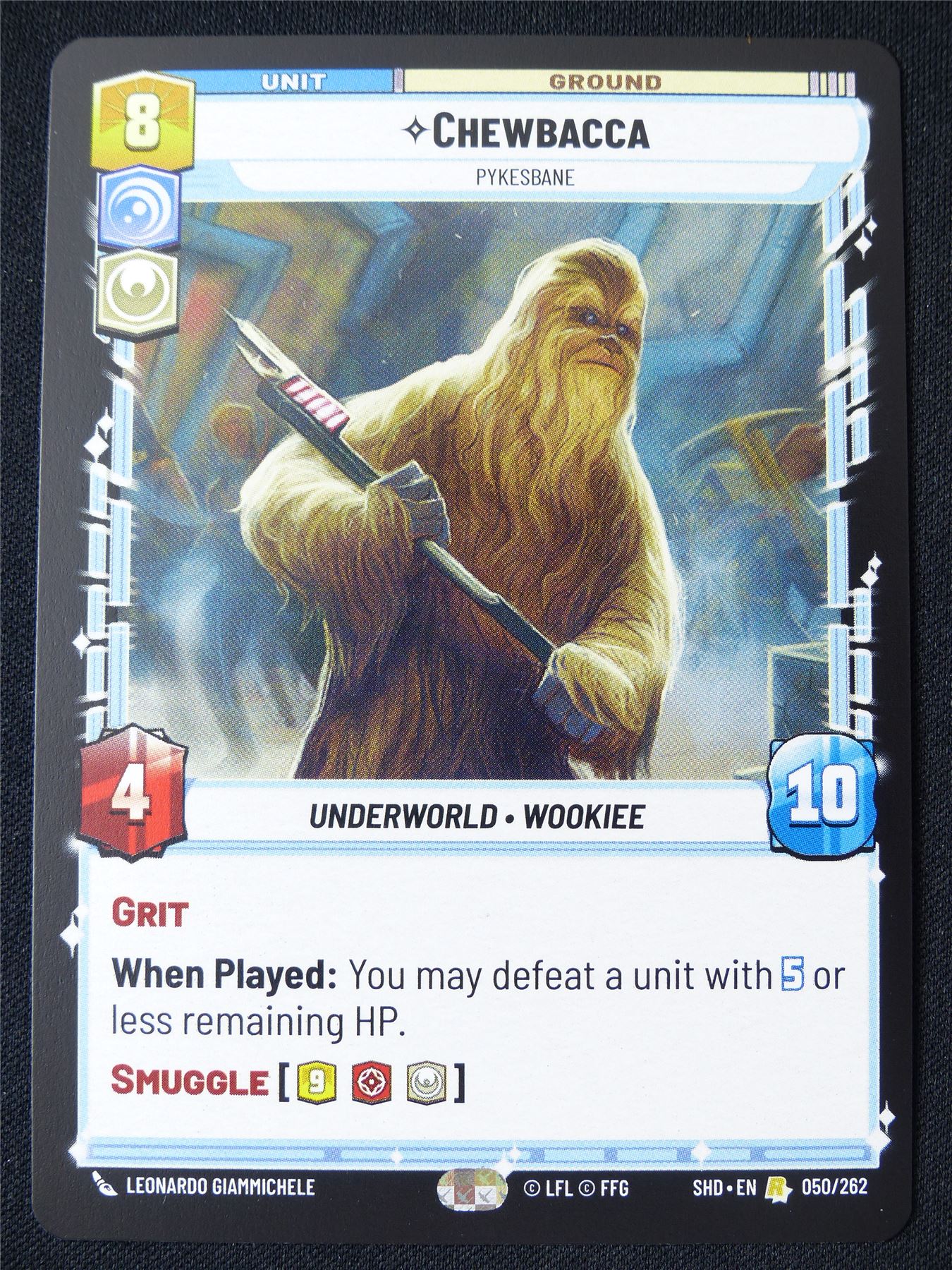 Chewbacca 050/262 - Star Wars Unlimited Card #11C