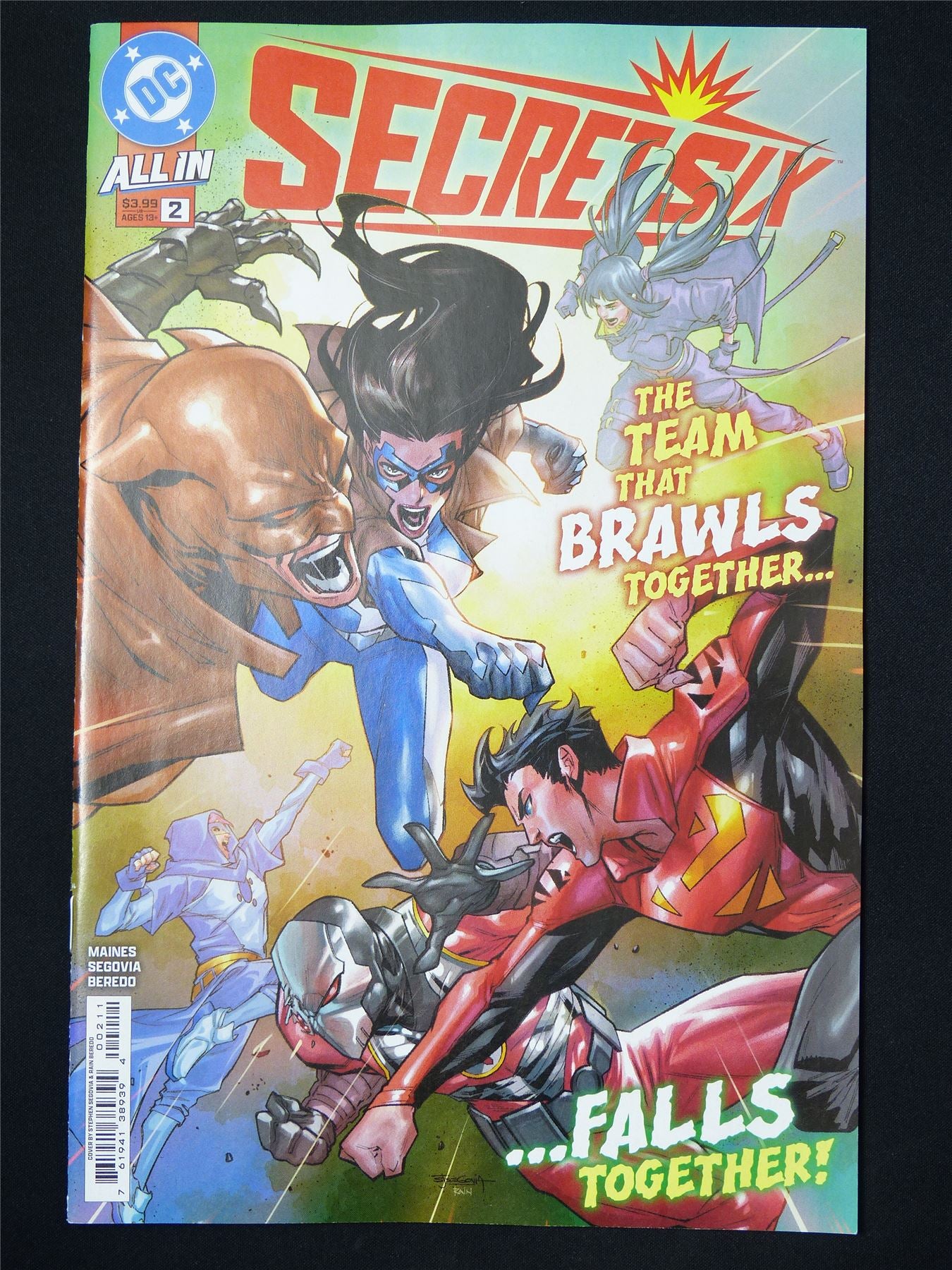 SECRET Six #2 - DC Comic #2RI