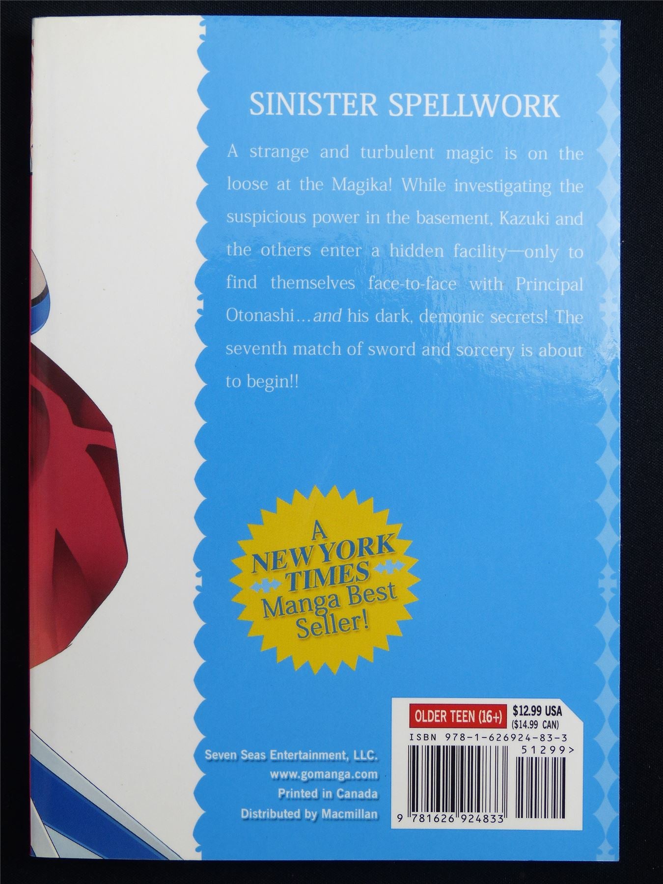 Magika Swordsman and Summoner volume 7 - Seven Seas Manga #1C2