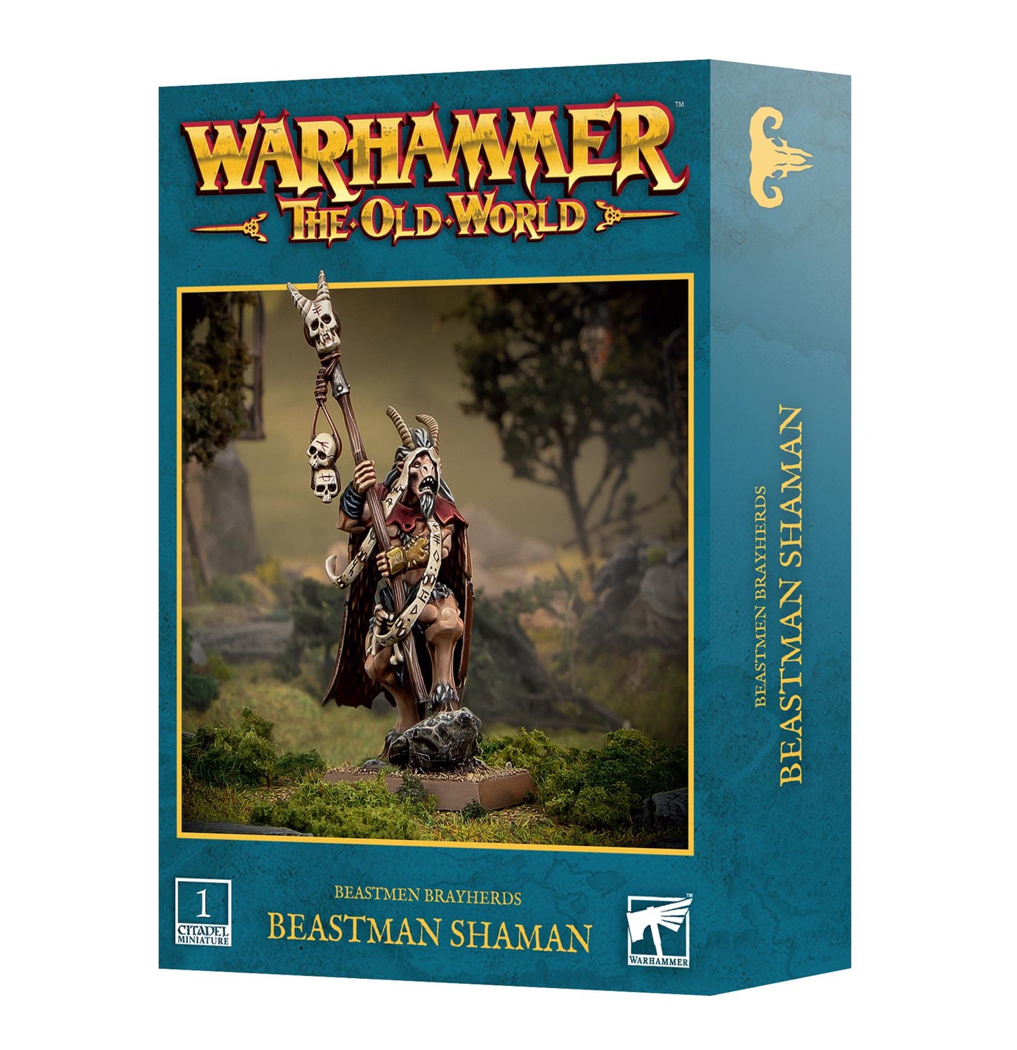 Beastman Shaman - Beastman Brayherds - Warhammer Old World - Available from 14/06/25