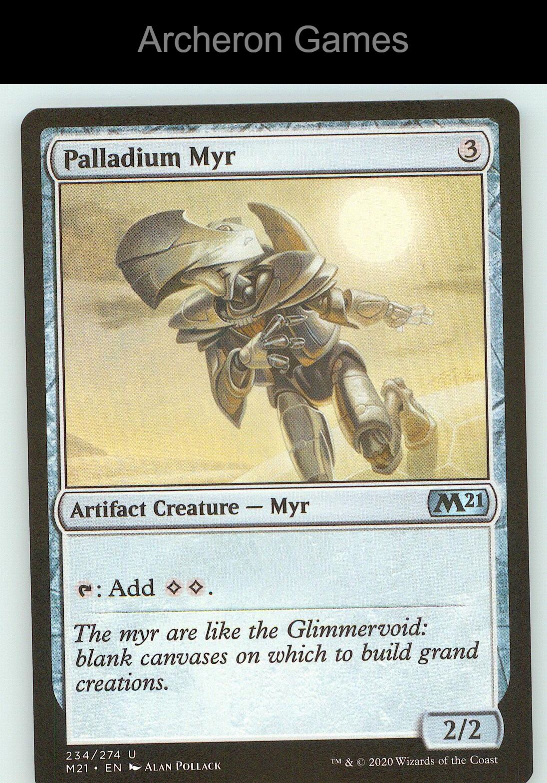 Palladium Myr M21 234 UC MTG Card NM/EX+