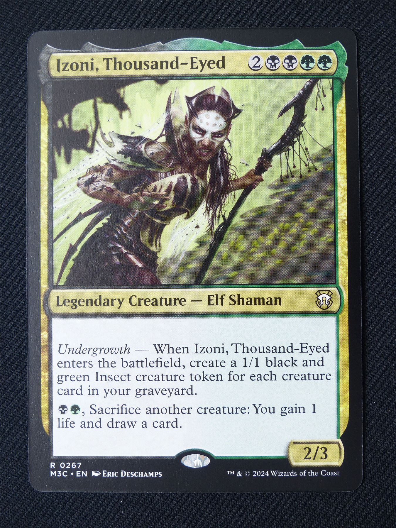 Izoni Thousand-Eyed - M3C - Mtg Card #98M