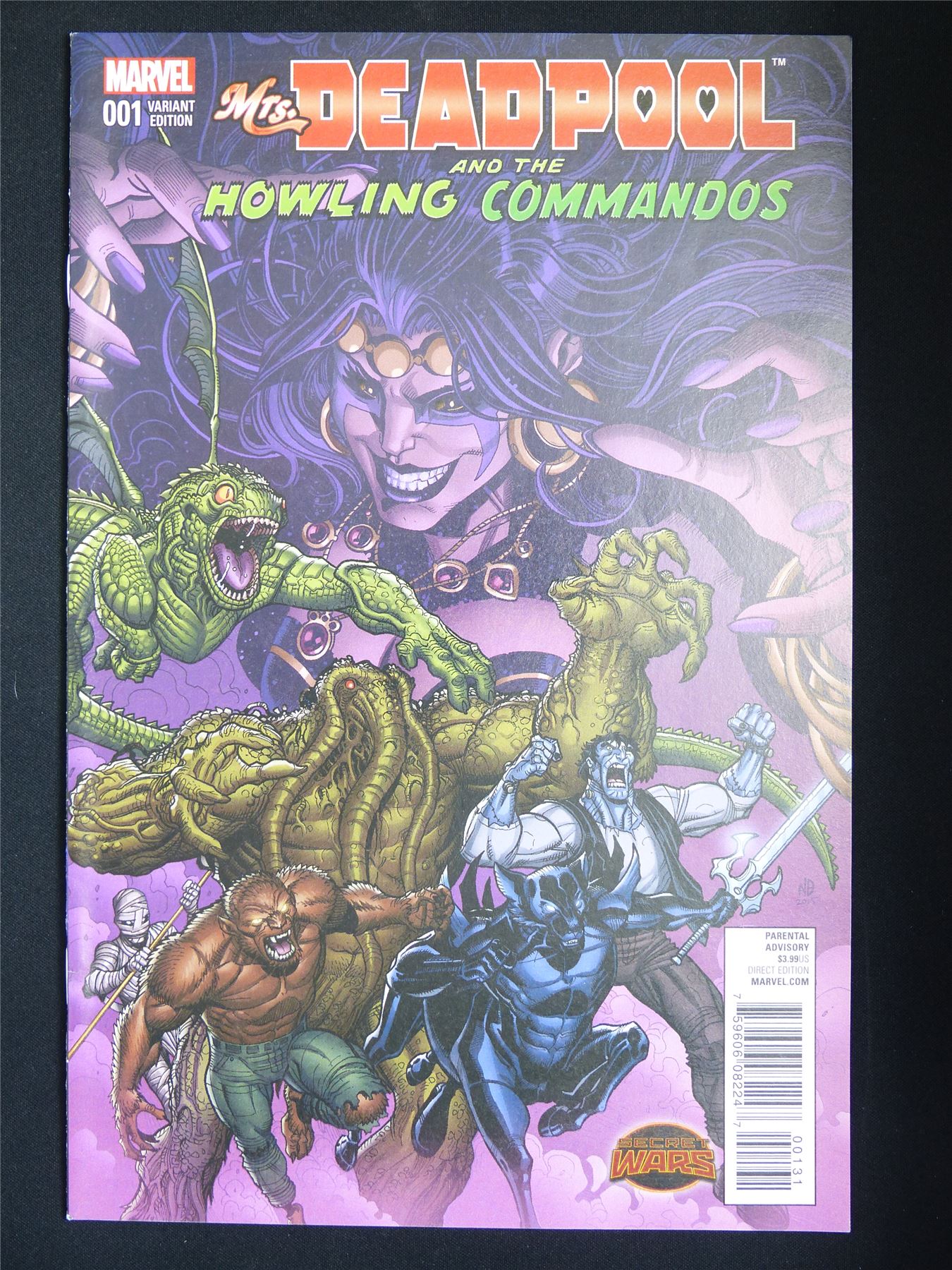 Mrs DEADPOOL and the Howlind Commandos #1 Variant - Marvel Comic #1S4