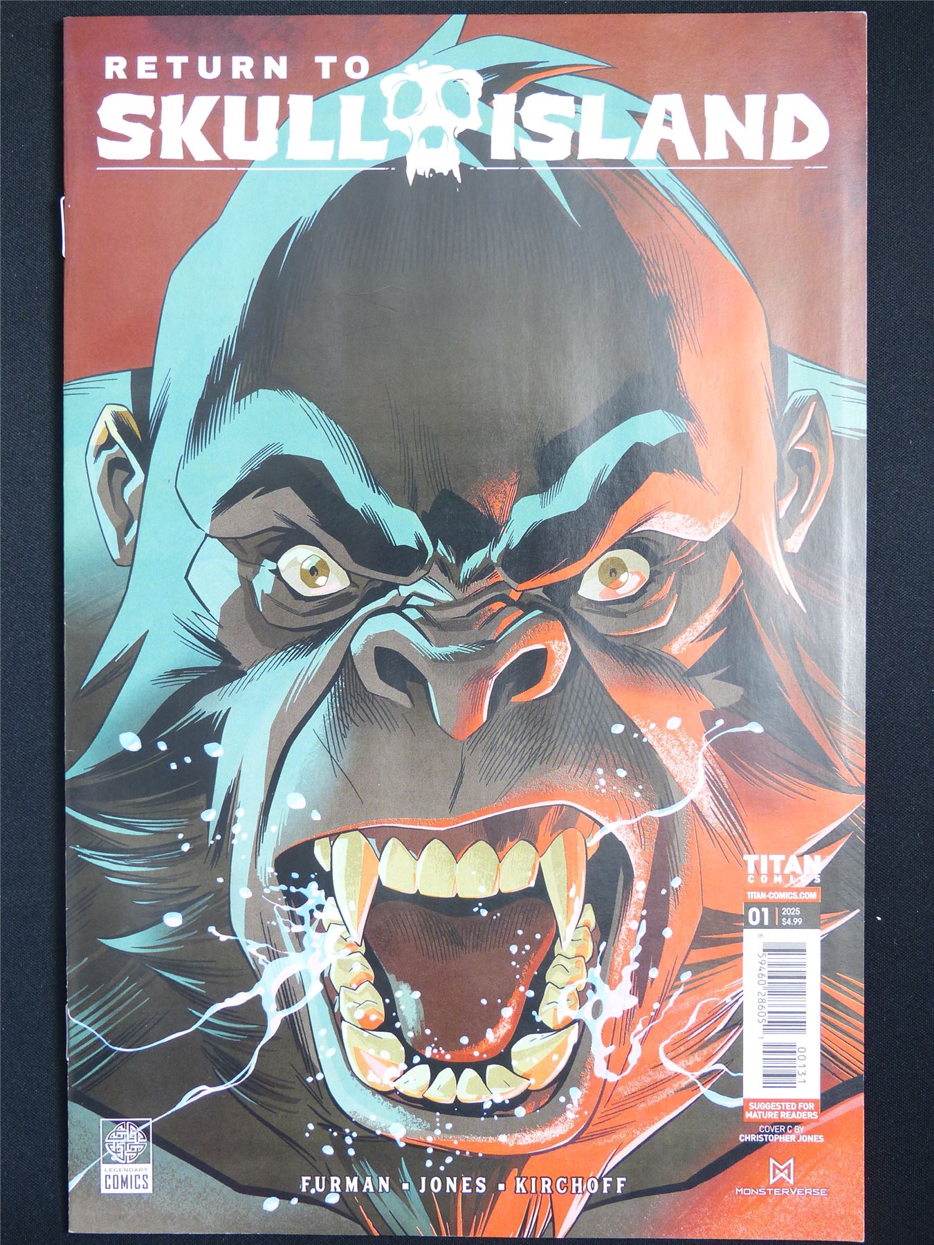 RETURN to Skull Island #1 - Titan Comic #3AT