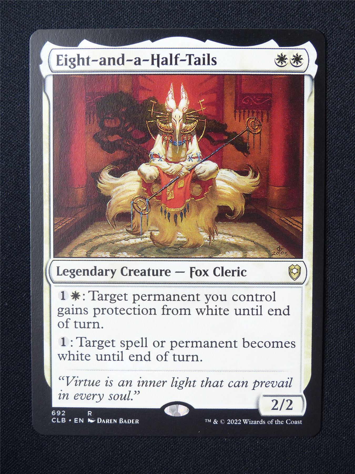 Eight-and-a-Half-Tails - CLB - Mtg Card #2MM