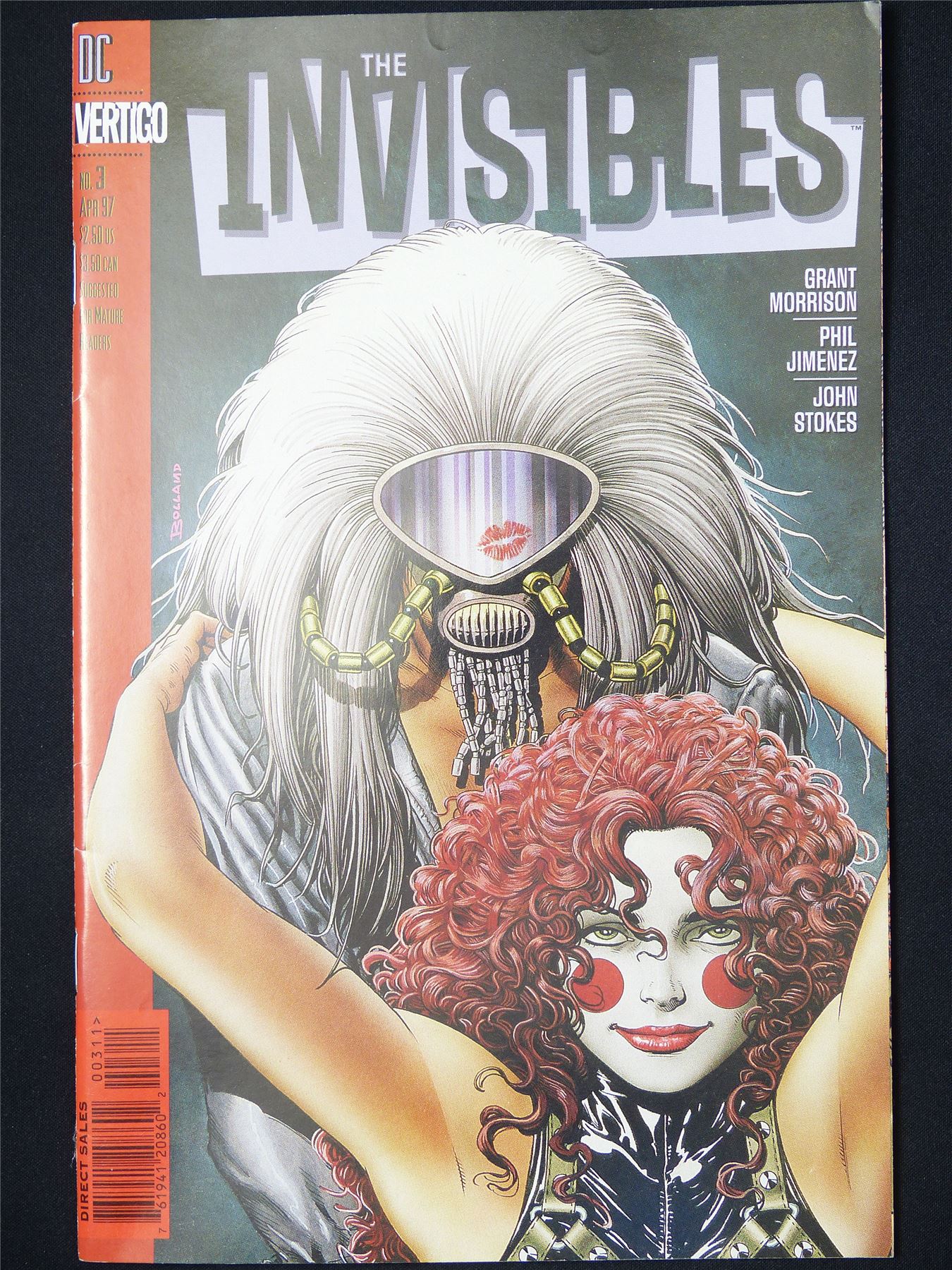 The INVISIBLES #3 - DC Vertigo Comic #16I