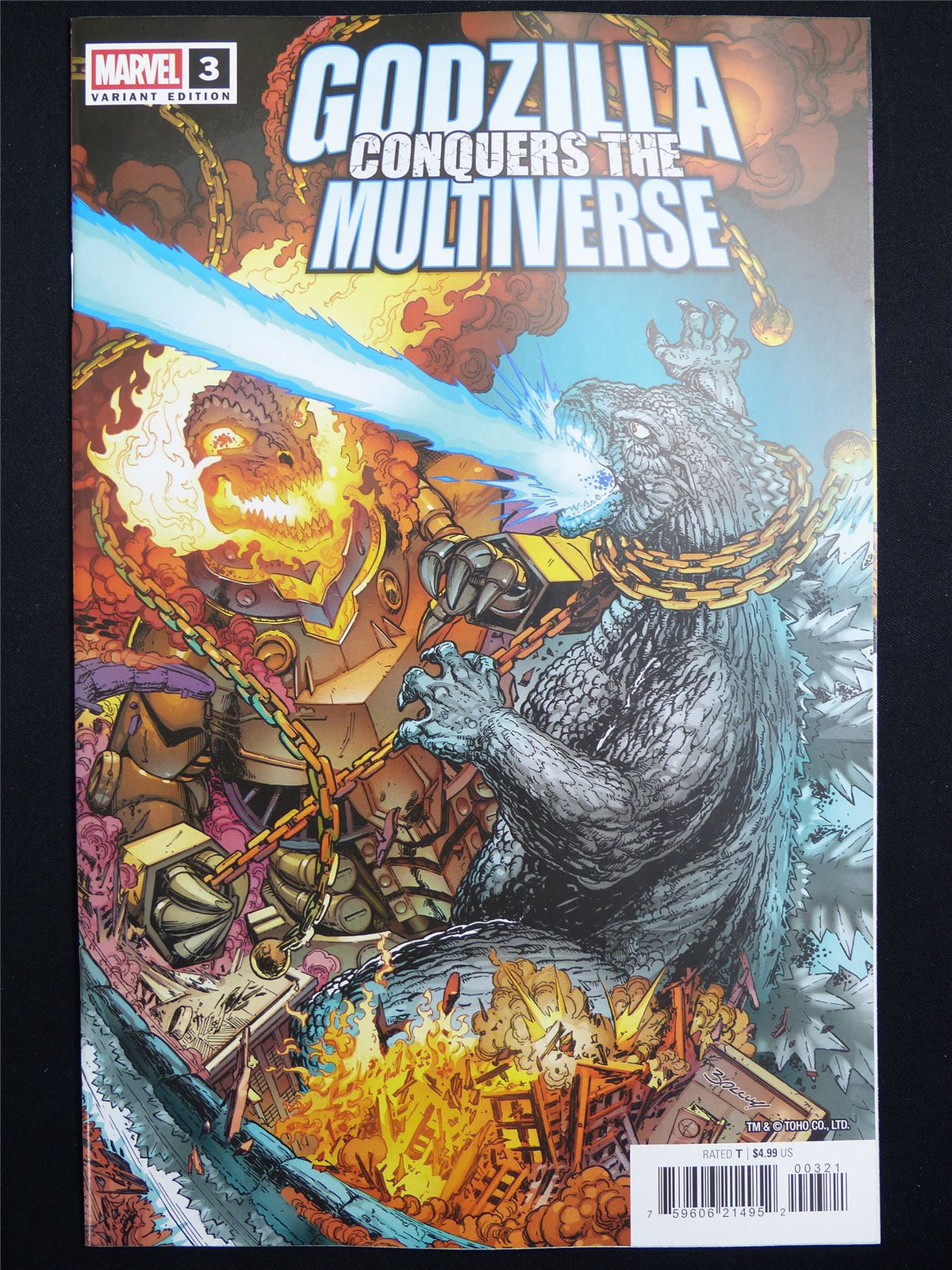 GODZILLA Conquers the Multiverse #3 Cvr B - Nov 2026 Marvel Comic #4I9
