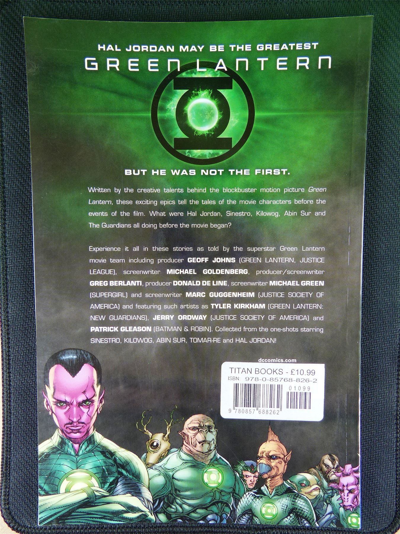 Green Lantern: The Movie Pequels - Graphic Novel - DC Comic #20C