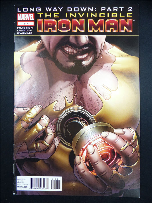 The Invincible IRON Man #517 Long Way Down part 2 - Marvel Comic #4UL