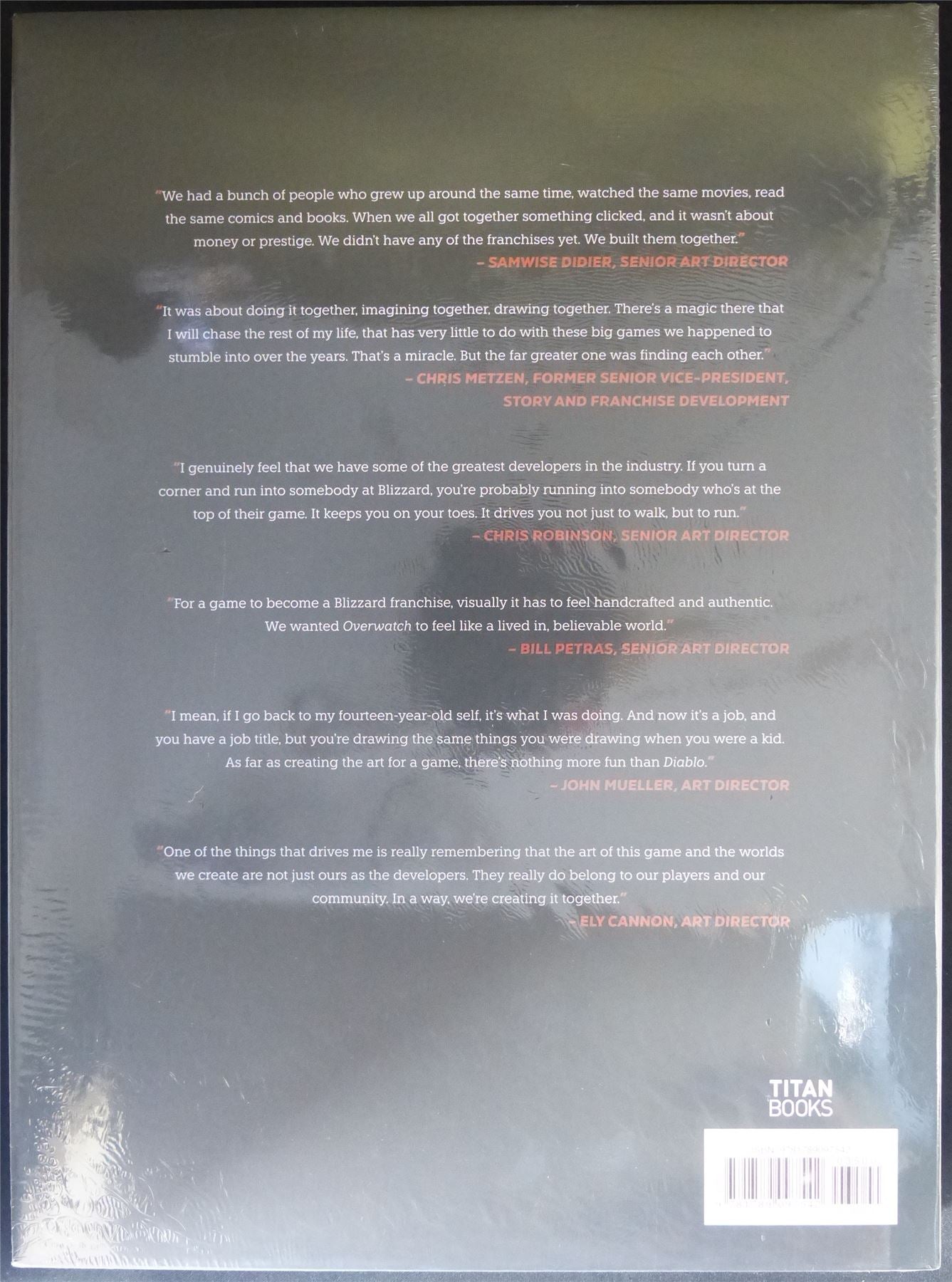 Blizzard Forging Worlds: Stories Behind the art of Gift Book - Titan Hardback #3Y