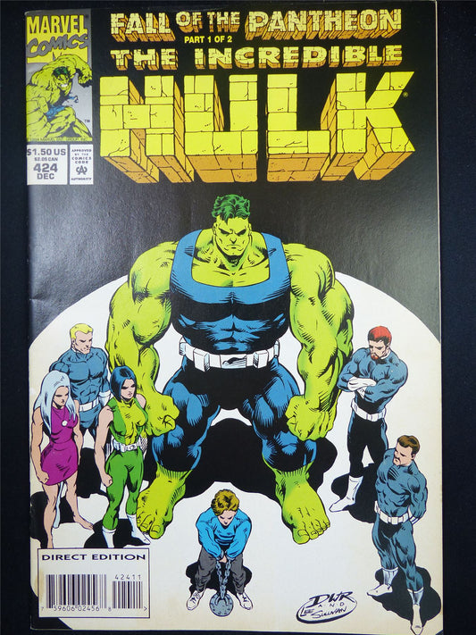 The Incredible HULK #424 - Marvel Comic #49A