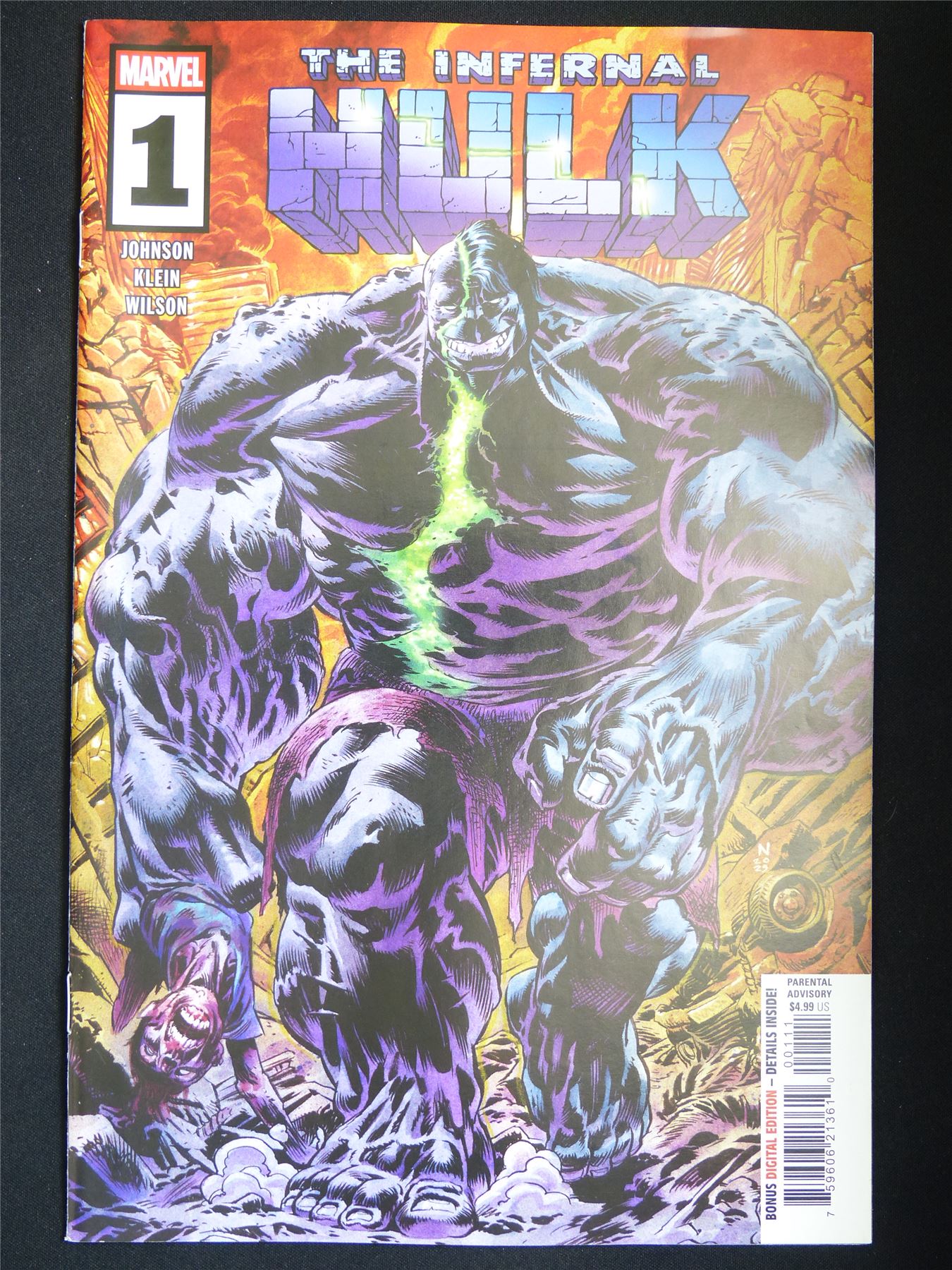 The Infernal HULK #1 - Marvel Comic #BZ