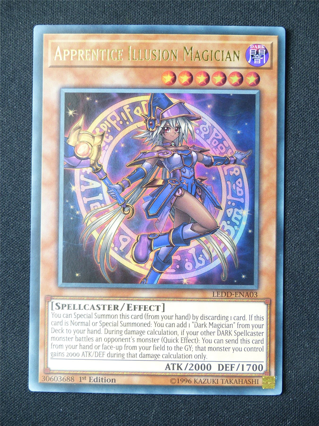 Apprentice Illusion Magician LEDD Ultra Rare - 1st ed Yugioh Card #559