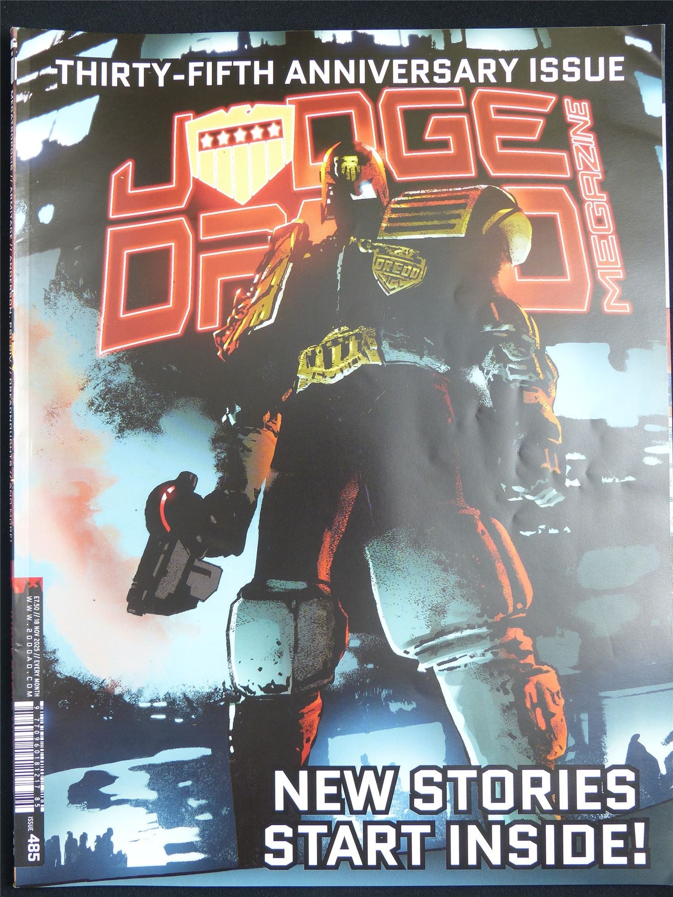 Judge Dredd Megazine #485 - 2000AD Comic Magazine #5LJ