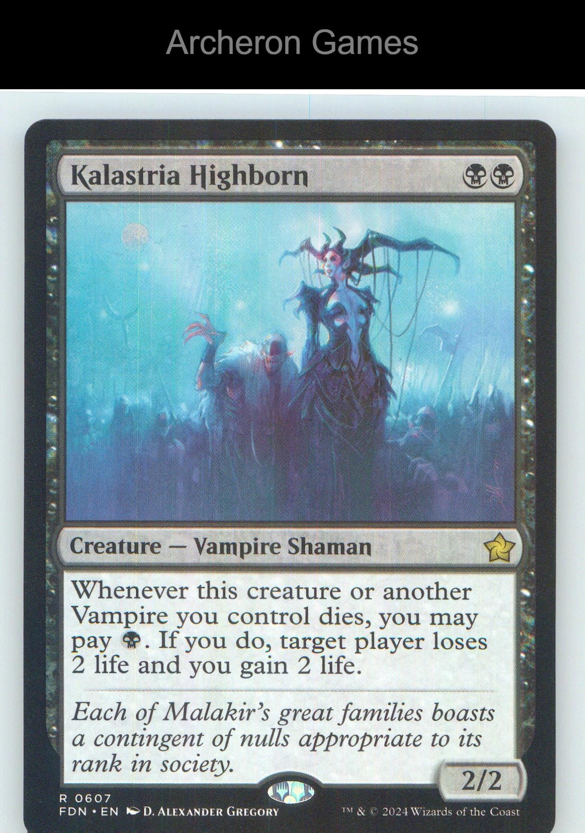 Kalastria Highborn FDN 607 R MTG Card NM/EX+