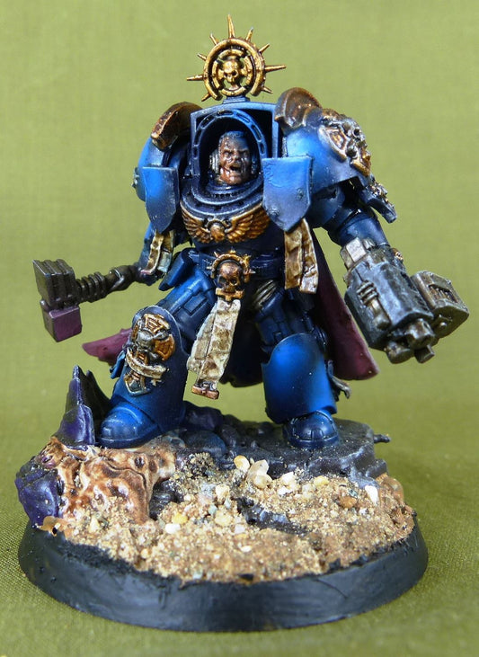 Captain in terminator Armour - Space Marines - Painted - Warhammer AoS 40k #1GK