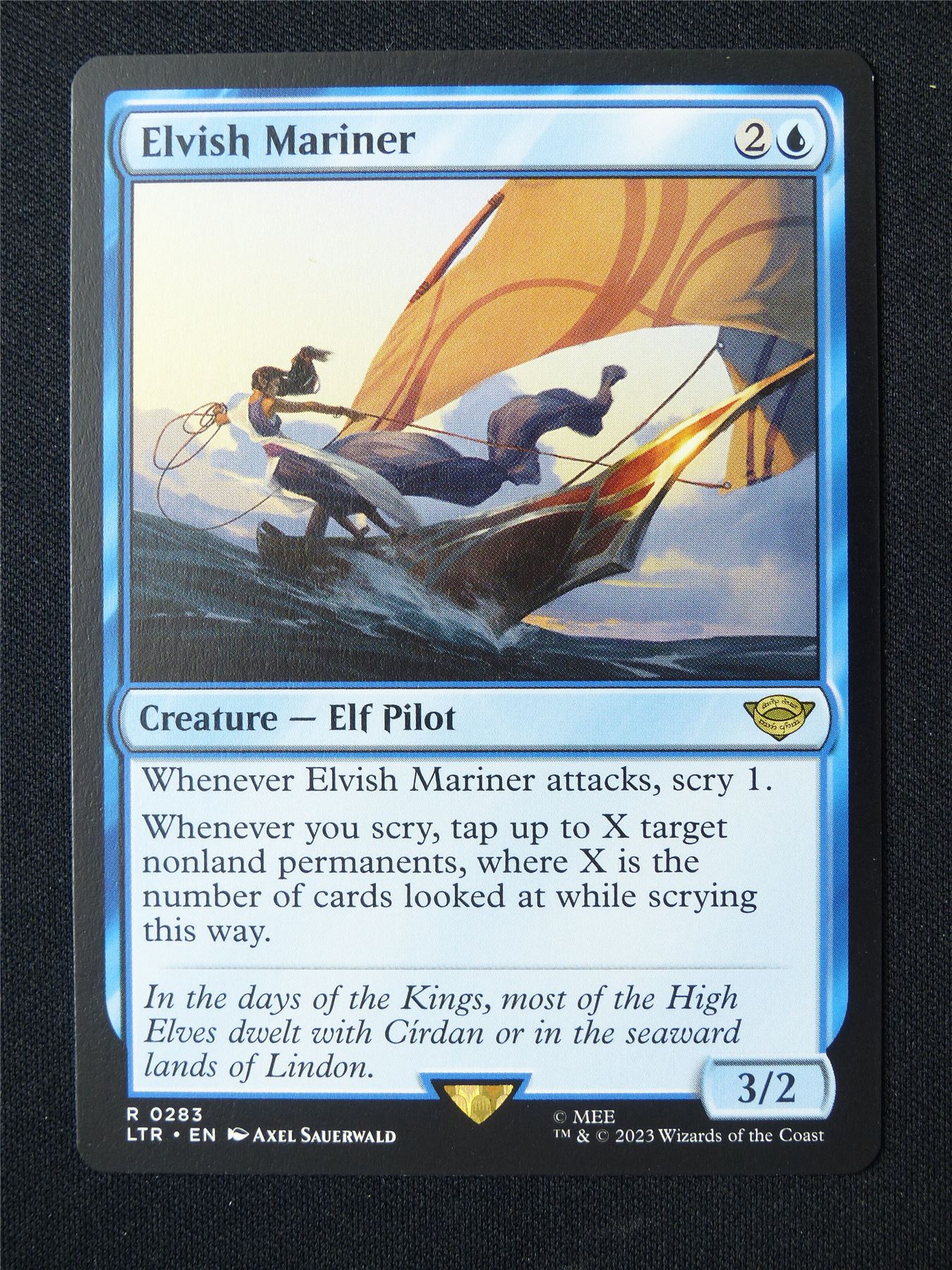 Elvish Mariner - LTR - Mtg Card #7AO