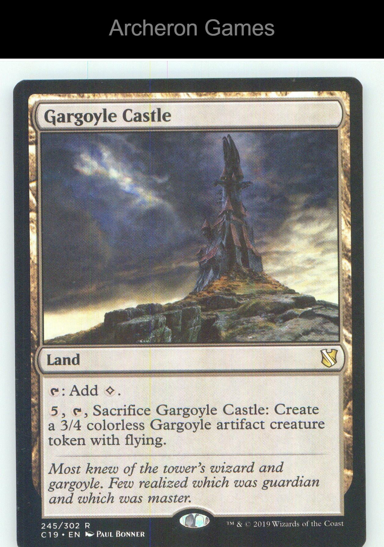 Gargoyle Castle C19 245 R MTG Card NM/EX+